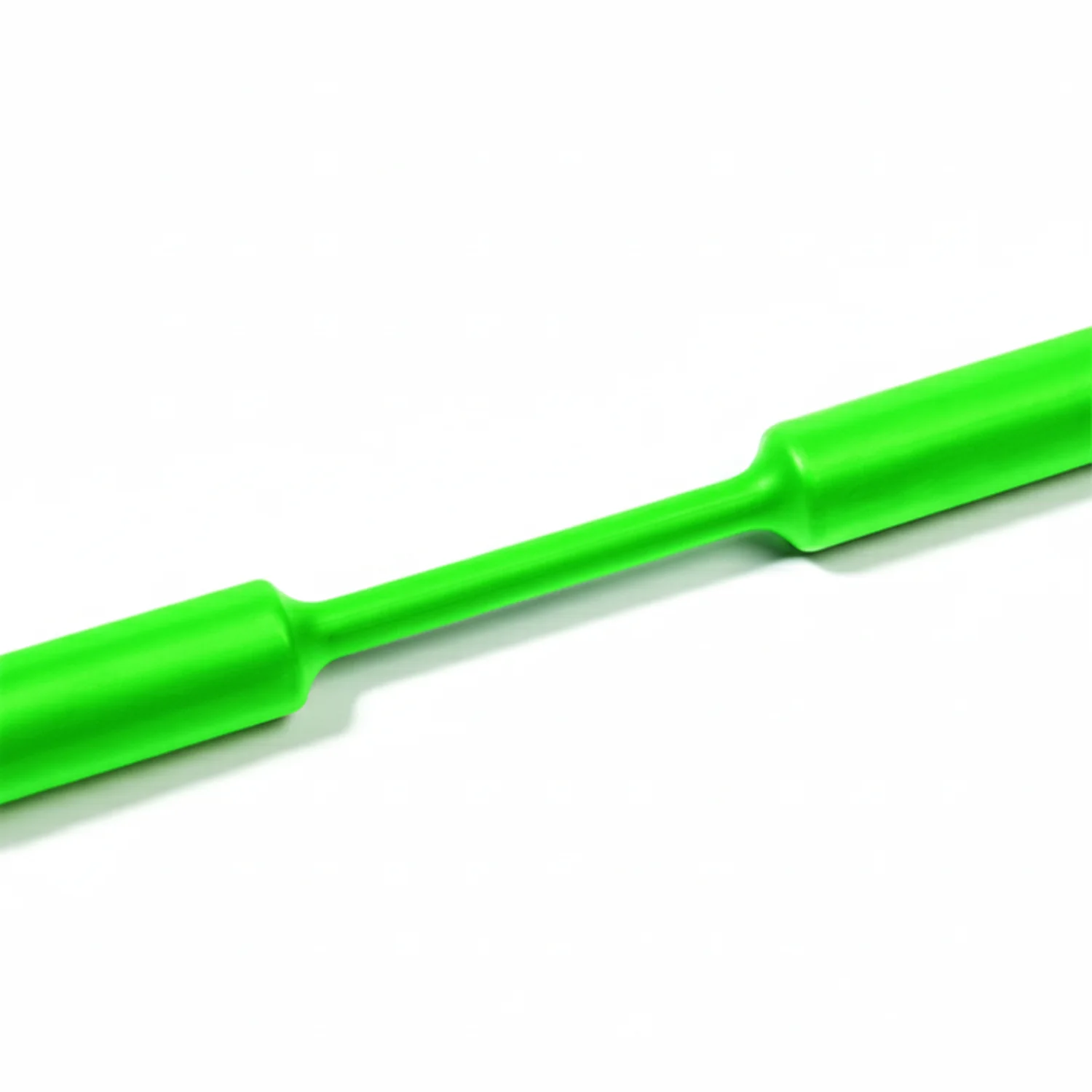 HellermannTyton 309-65295 Heat Shrink Tubing, 4' Long Stick, 2:1 Shrink Ratio, 1/2", 12.7/6.4 Dia, PO, Green, 10/pkg