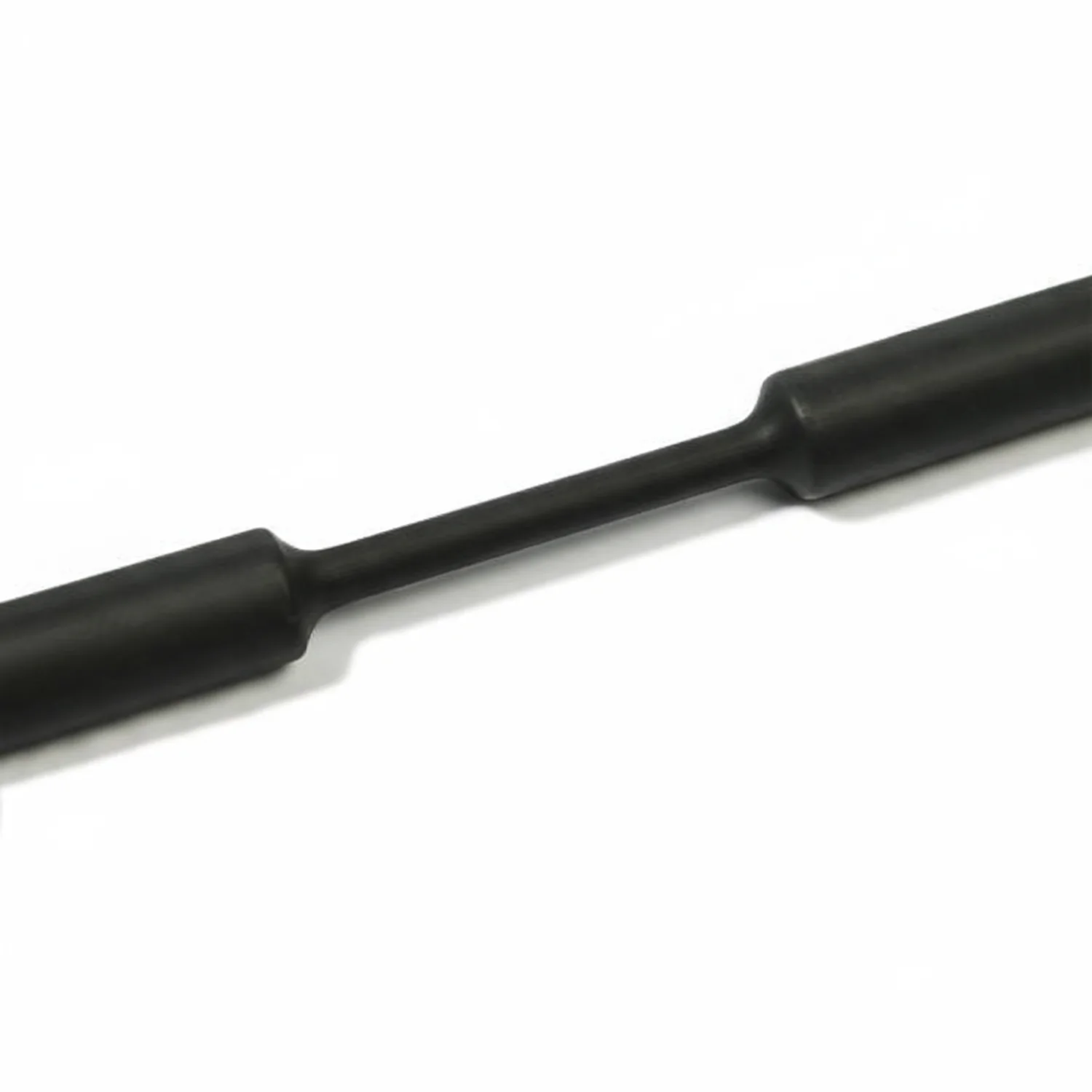 HellermannTyton 333-41505 Heat Shrink Tubing, Bulk Reel, 3:1 Shrink Ratio, 1",25.4/8.0 Dia, PO, Black, 200 ft/reel