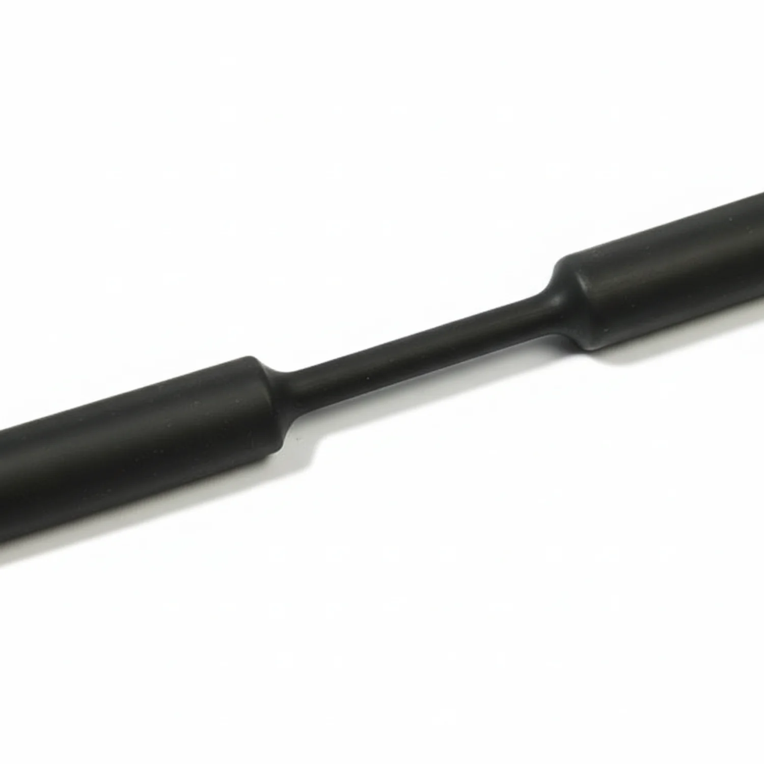 HellermannTyton 333-41512 Heat Shrink Tubing, 4' Long Stick, 3:1 Shrink Ratio, 1/2", 12.7/4.0 Dia, PO, Black, 10/pkg