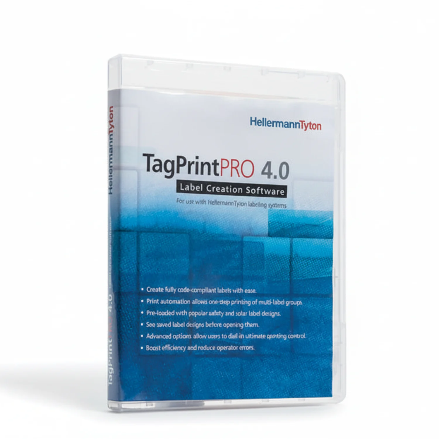 HellermannTyton 556-00037 TagPrint Pro 4.0, Label Printing Software, 5 License Network Program, 1/pkg
