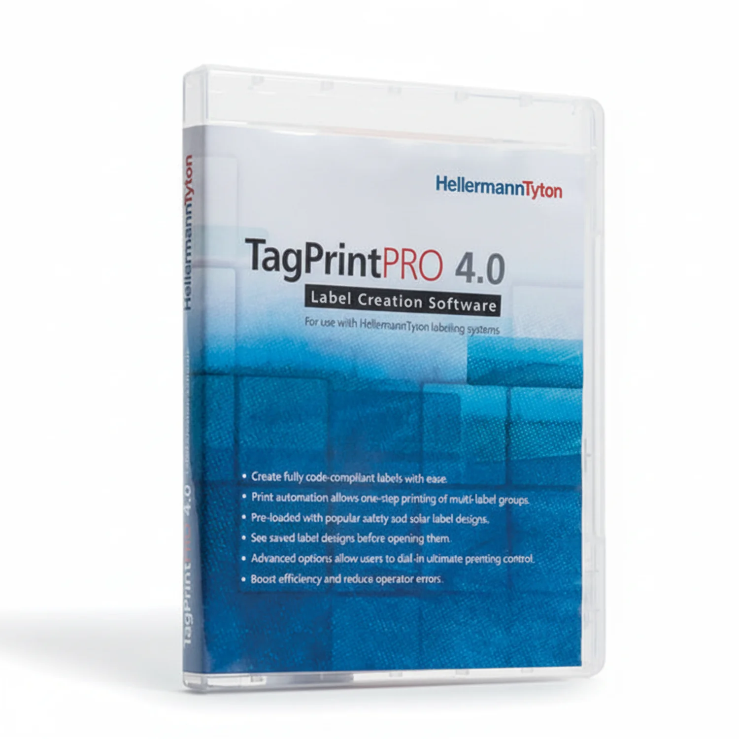HellermannTyton 556-00044 TagPrint Pro 4.0, Label Printing Software, Upgrade, 3 User to 5 User, Serial # Required, 1/pkg