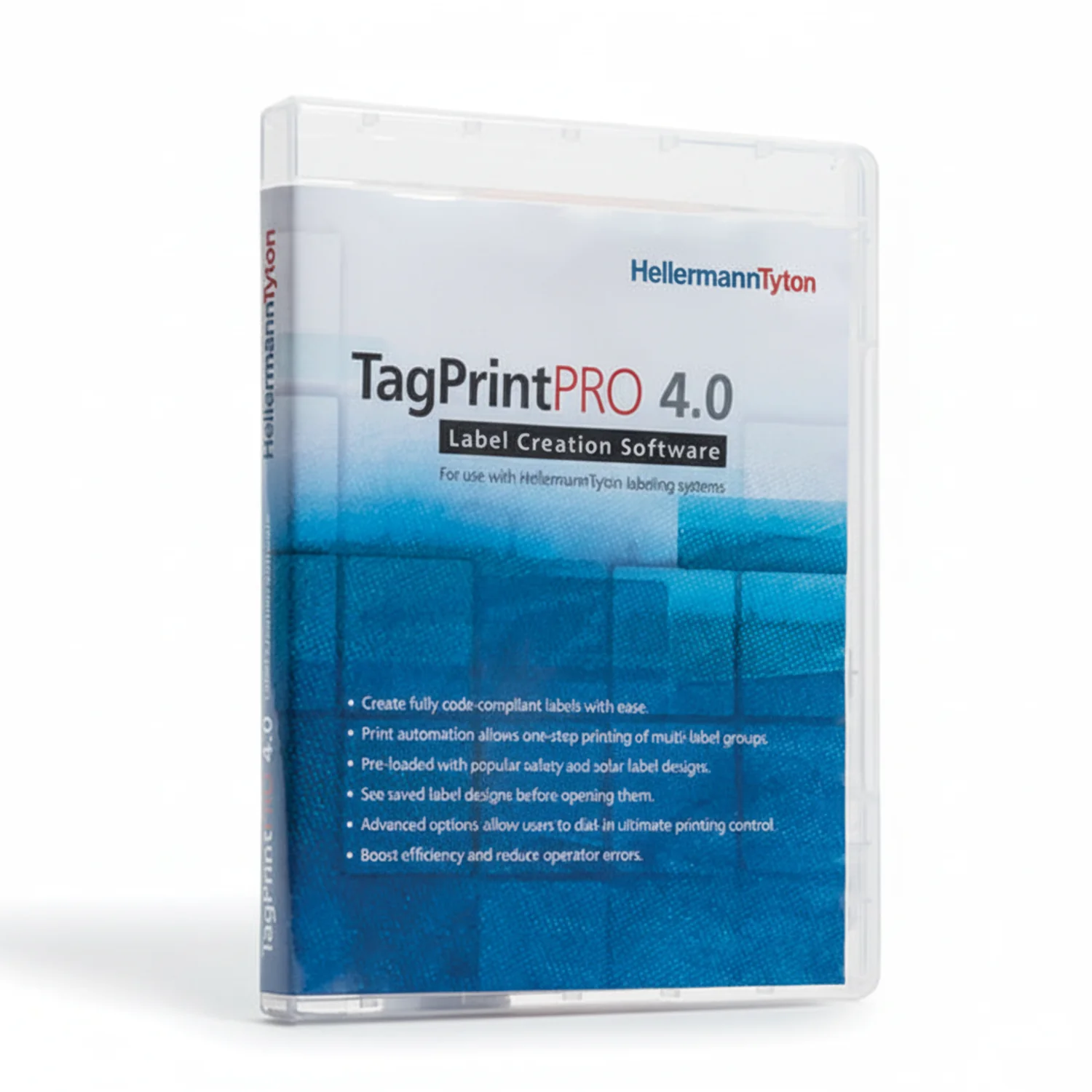 HellermannTyton 556-00045 TagPrint Pro 4.0, Label Printing Software, Upgrade, 5 User to 10 User, Serial # Required, 1/pkg
