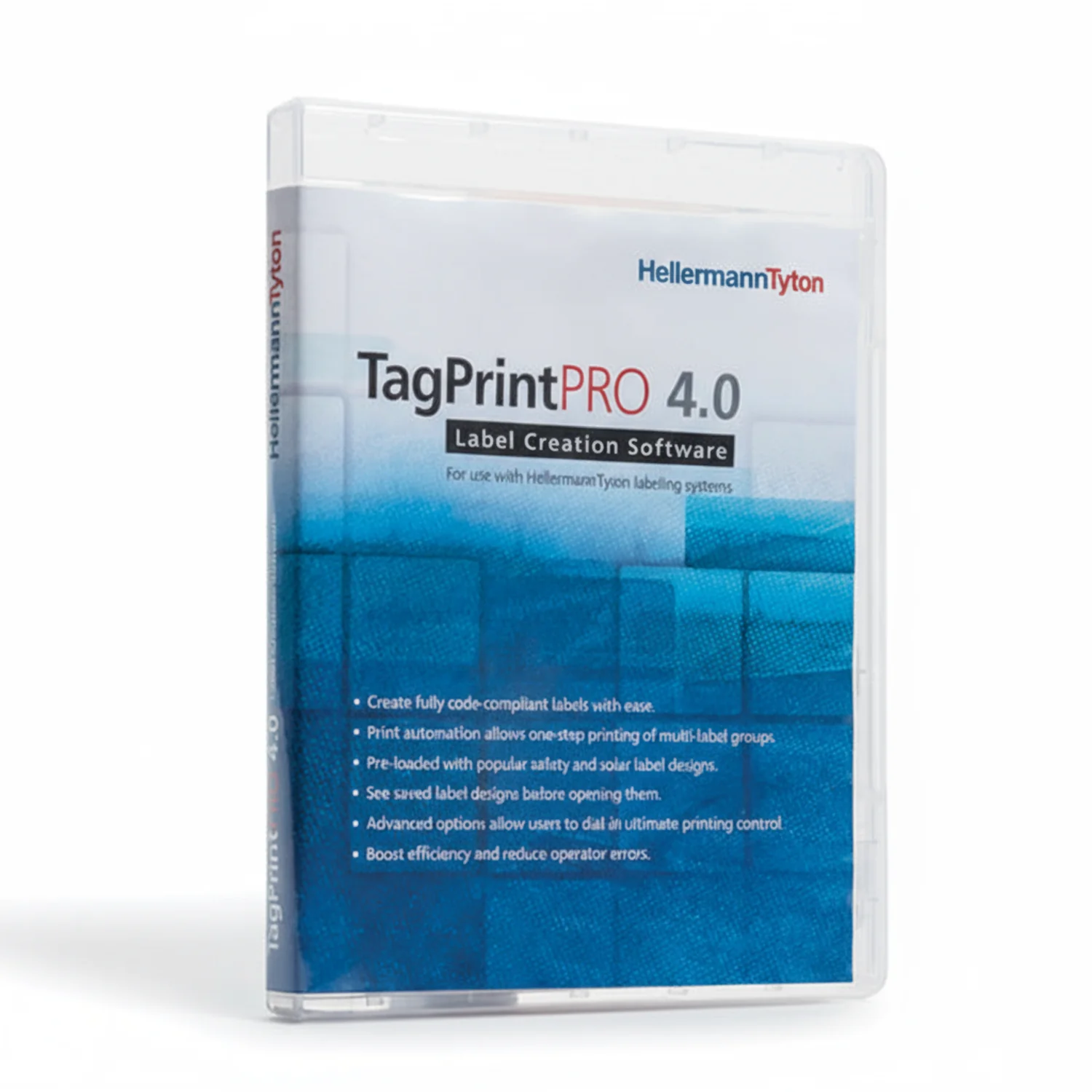 HellermannTyton 556-00046 TagPrint Pro 4.0, Label Printing Software, Upgrade, 10 User to 25 User, Serial # Required, 1/pkg