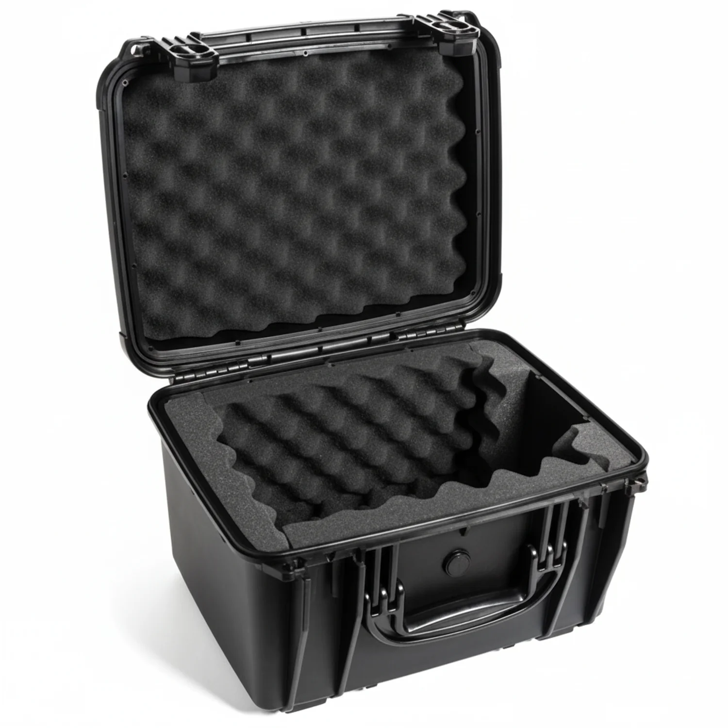HellermannTyton 556-00231 TT230 Printer Series Carry Case, 15.25" x 12.13" x 10", 1.5" Convoluted Foam Interior, Black, 1/pkg