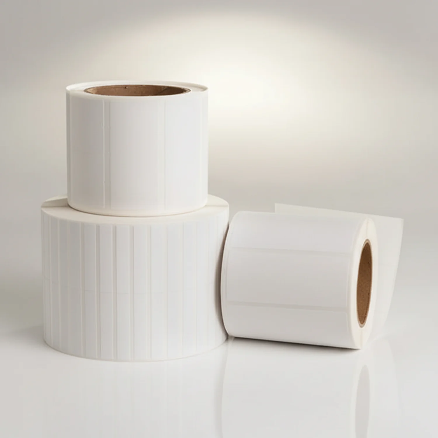 HellermannTyton 596-73830 Thermal Transfer Labels, 2.75" x 1.25", 1 Across, Polyester, White, 3000/roll