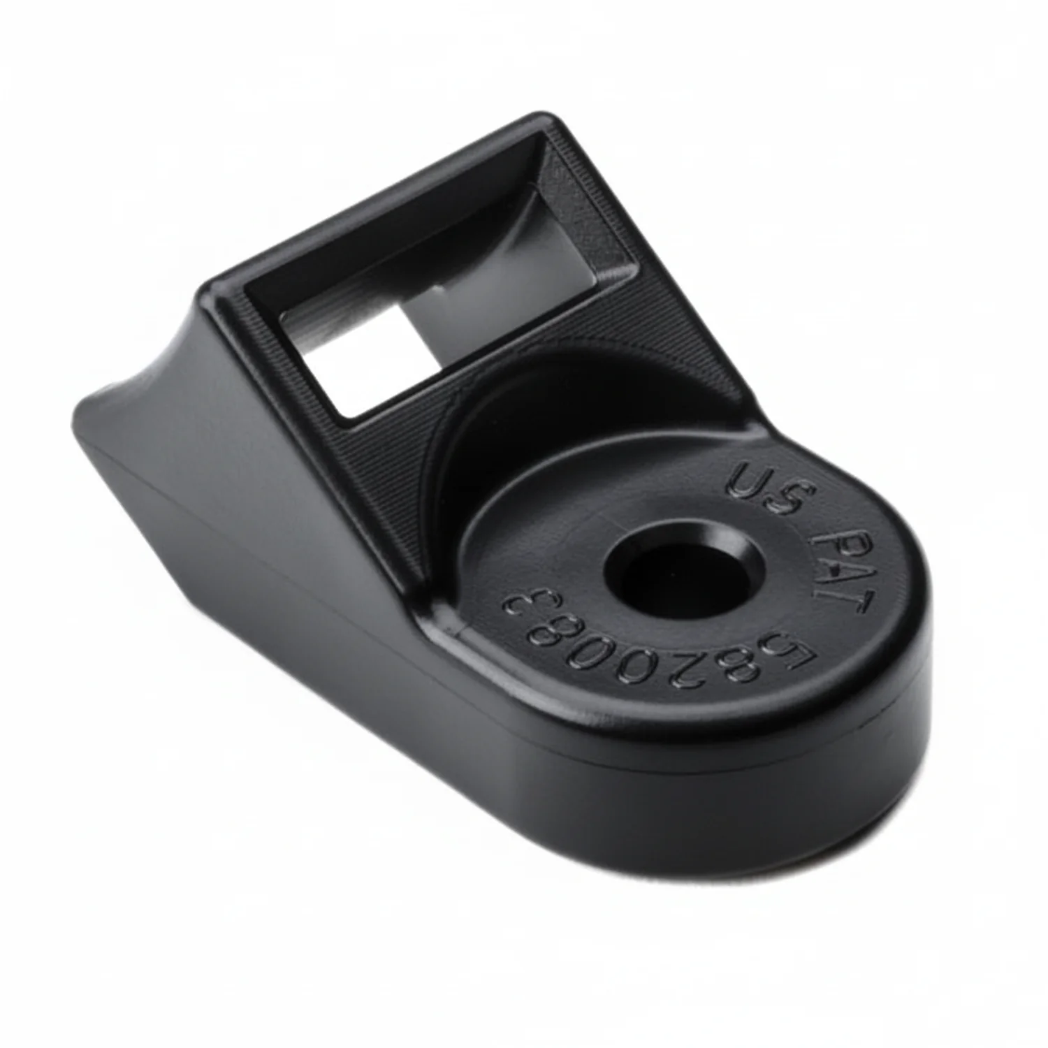 HellermannTyton HDM190HIRH4 Standard Torque Cable Tie Mount, Mtg Hole Dia. 0.1875", Max Torque 115.0 in lbs, PA66HIRHSUV, Black, 500/pkg