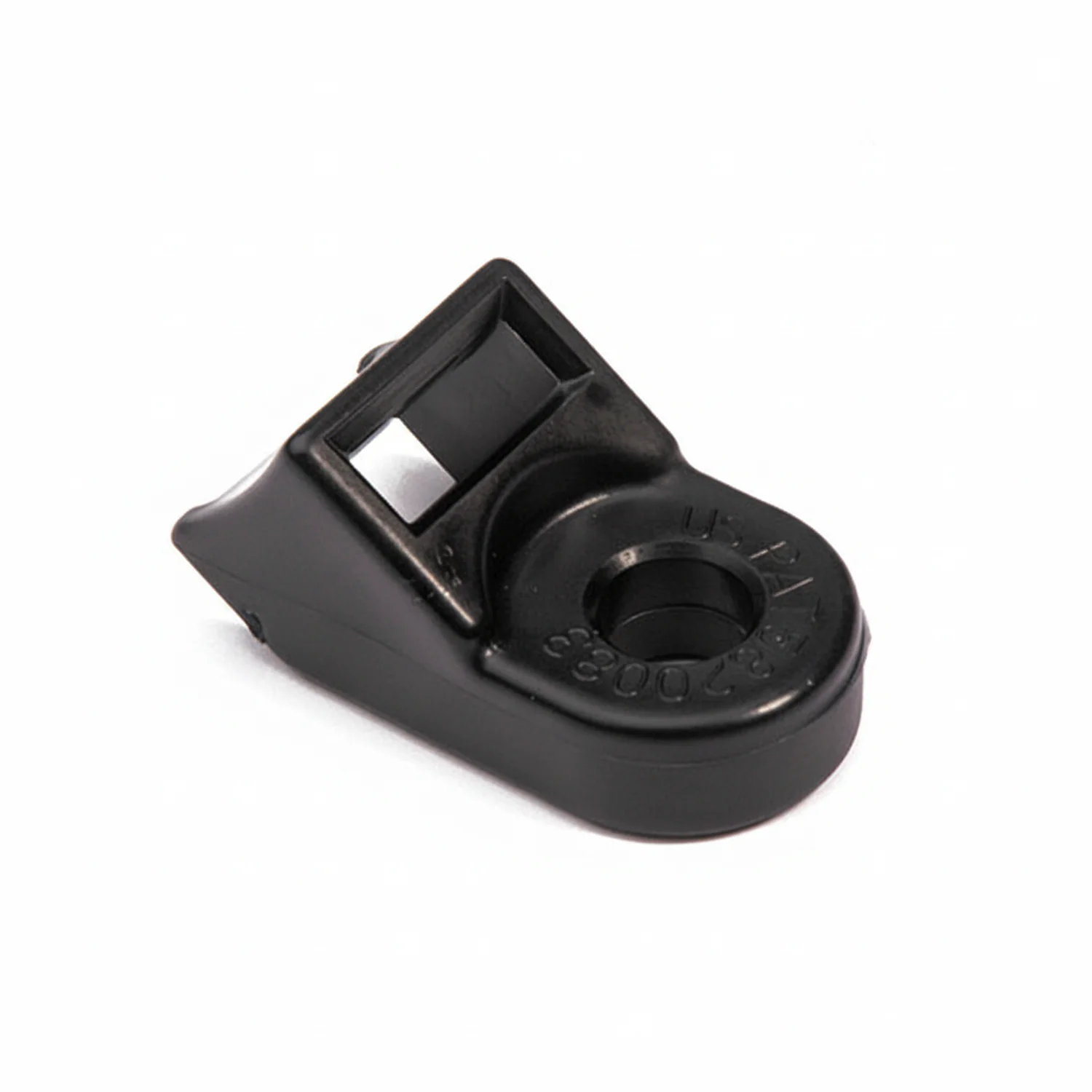 HellermannTyton HDM3120HIRC2 Standard Torque Cable Tie Mount, Mtg Hole Dia. 0.3125", Max Torque 115.0 in lbs, PA66HIRHSUV, Black, 100/pkg