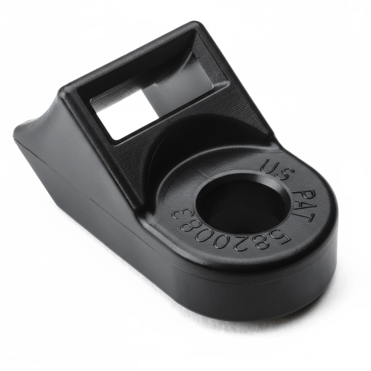 HellermannTyton HDM3120HIRH4 Standard Torque Cable Tie Mount, Mtg Hole Dia. 0.3125", Max Torque 115.0 in lbs, PA66HIRHSUV, Black, 500/pkg