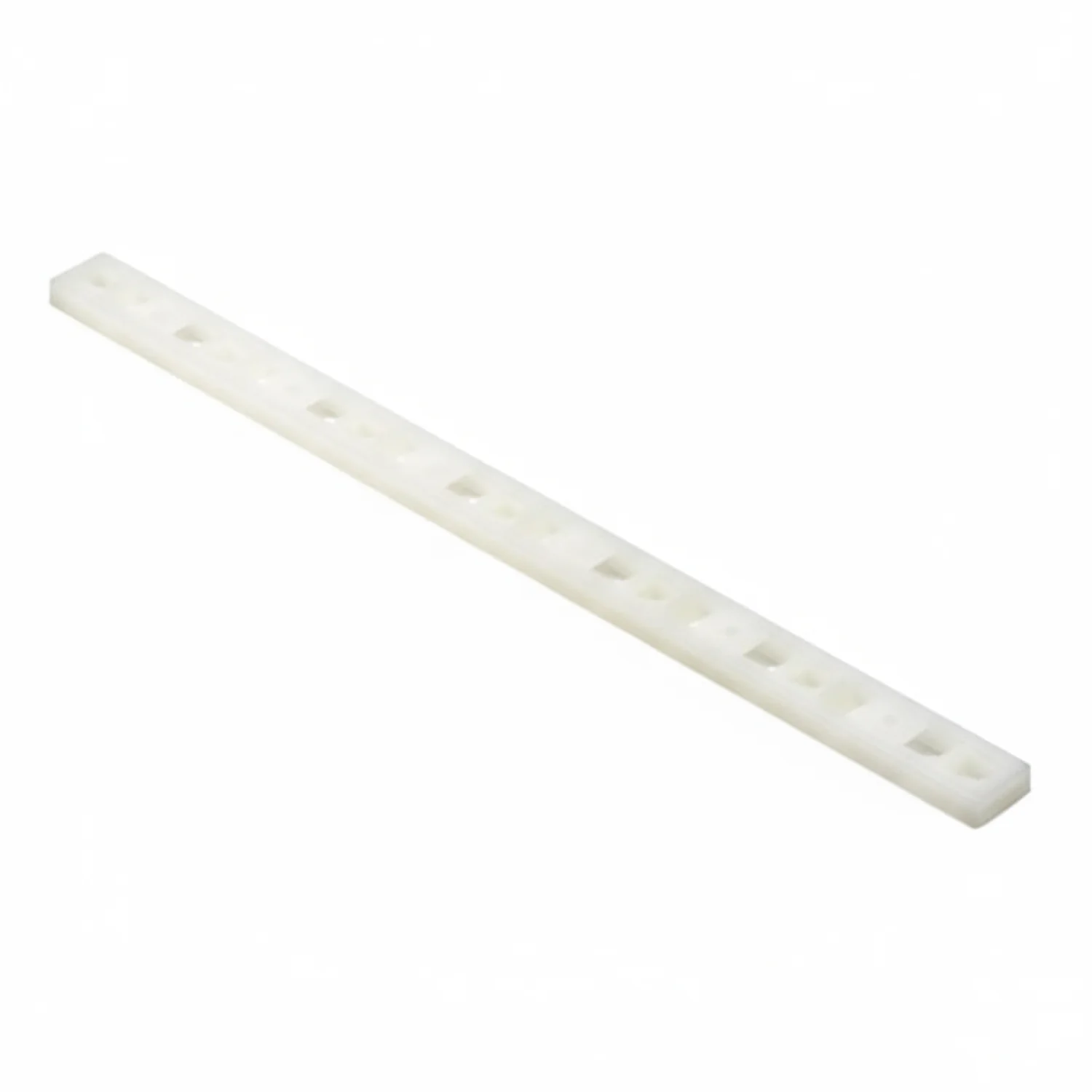 HellermannTyton MP5M3.NN3P Cable Tie Mounting Plates, .50'' x 6.75'', T18-T50 Cable Ties / Zip Ties, #6 (M3) Screw, PA66, Natural, 100/pk