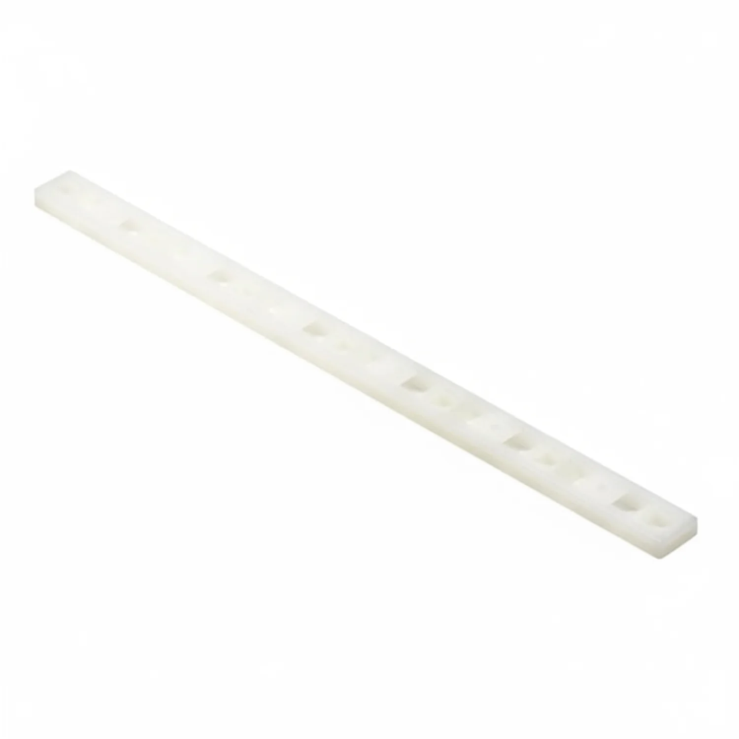 HellermannTyton MP5M5.NN3P Cable Tie Mount Plates, .50'' x 6.75'', T18-T50, #10 Screw, PA66, Natural, 100/pk
