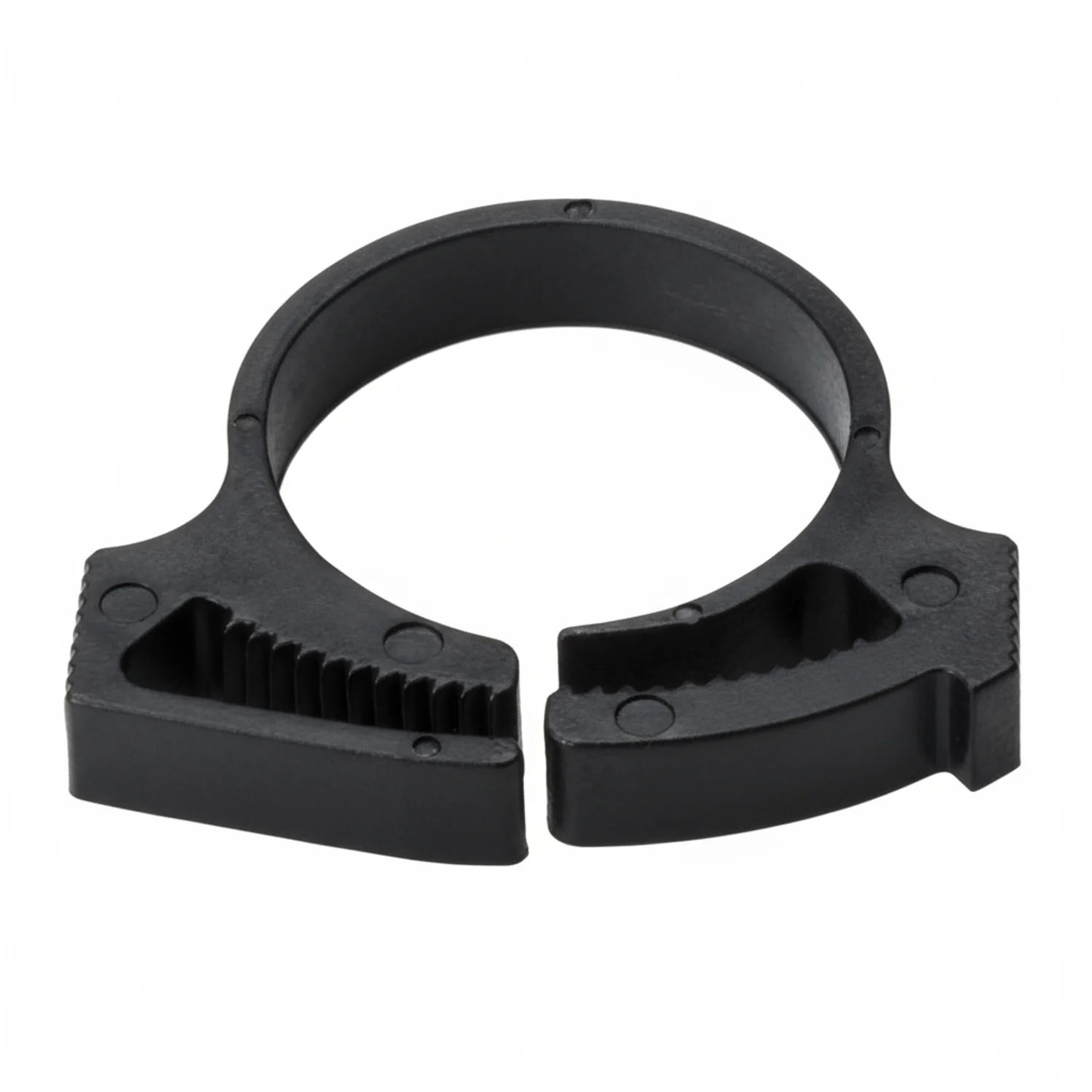 HellermannTyton SNP18AGHS0M4 Snapper Hose Clamp, .78"–.93" Bundle Diameter, PA66GF13, Black, 1000/pkg
