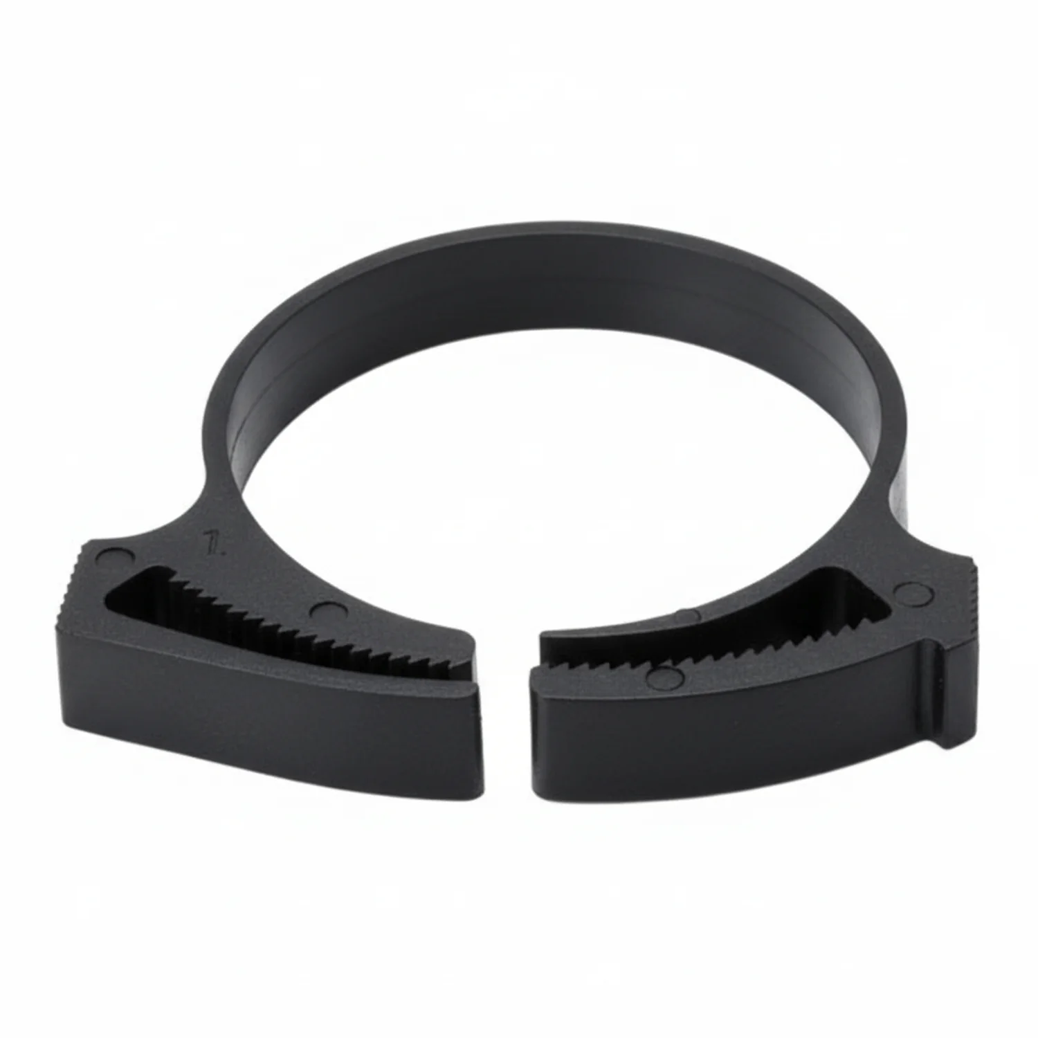 HellermannTyton SNP34GHS0K2 Snapper Hose Clamp, 1.49"–1.59" Bundle Diameter, PA66GF13, Black, 50/pkg