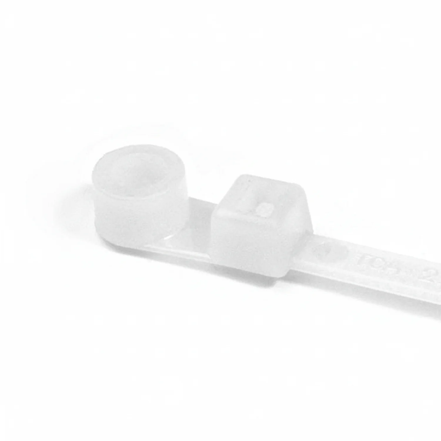HellermannTyton T120MR9H4 Screw-Mount Cable Tie, 15.6" Long, #1/4 Screw, 4.02" Max Bundle Dia, 120lb, PA66, Natural, 500/bag