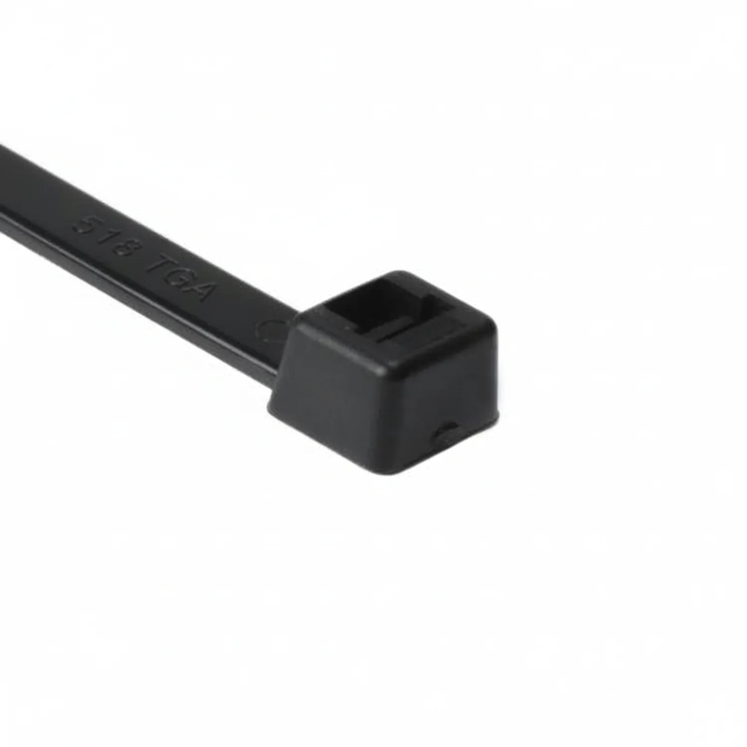 HellermannTyton T120S0C2 Heavy Duty Cable Tie, 8.9" Long, UL Rated, 120lb Tensile Strength, PA66, Black, 100/pkg
