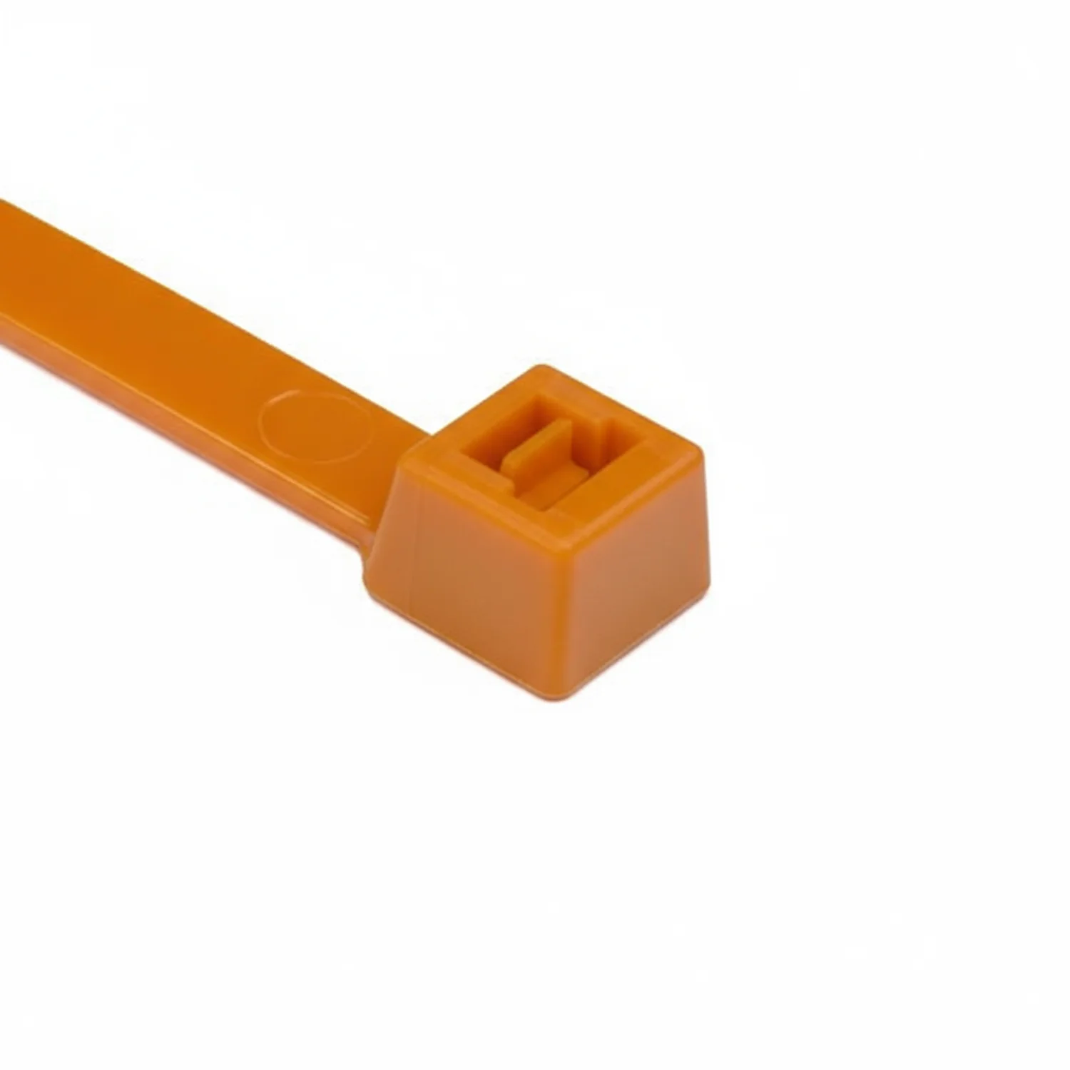 HellermannTyton T150XL3X2 Heavy Duty Cable Tie, 43.1" Long, UL Rated, 175lb Tensile Strength, PA66, Orange, 25/pkg