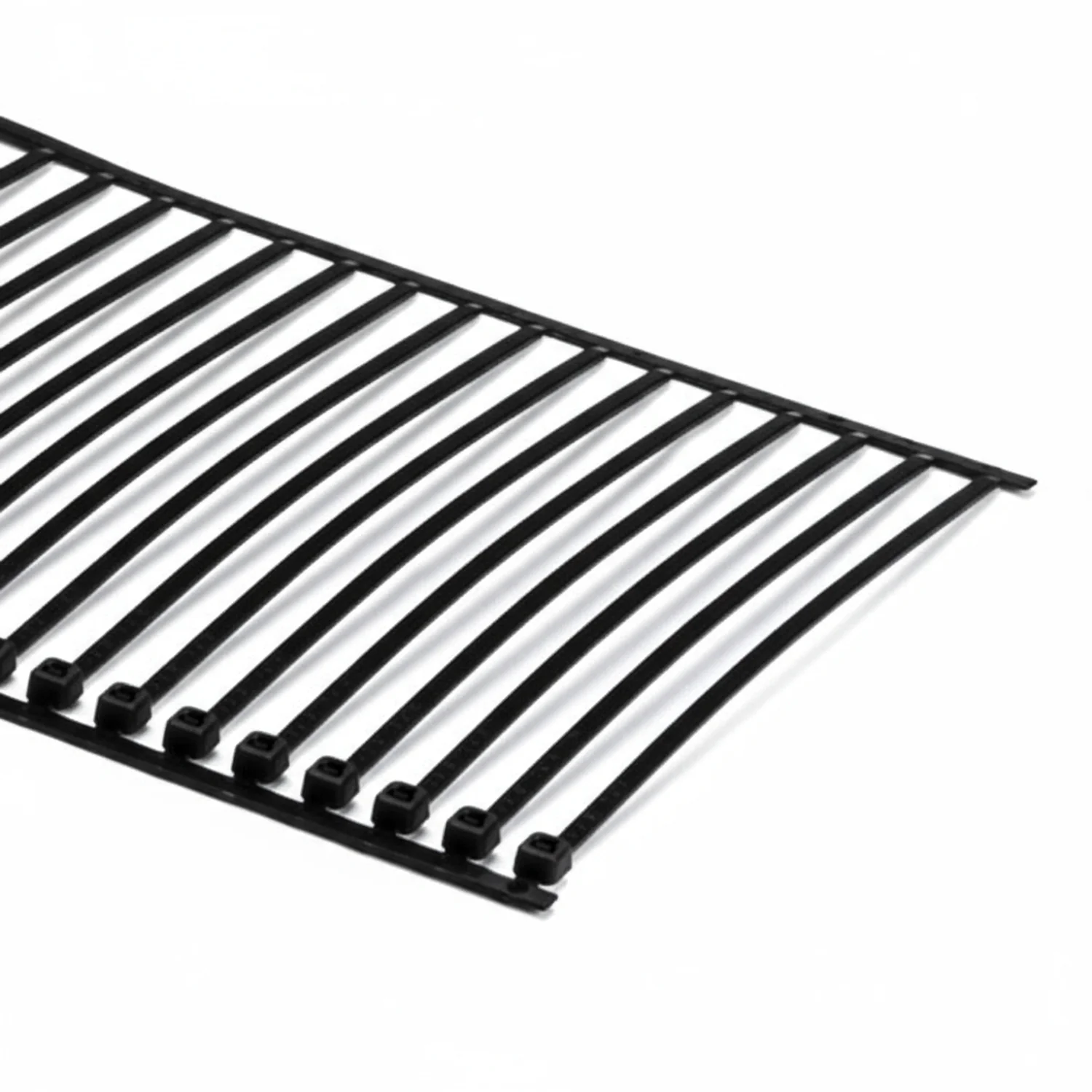 HellermannTyton T18RA5000HSW Cable Tie for AT2000, 18lb Tensile Strength, PA66HS, Black, 5000/reel