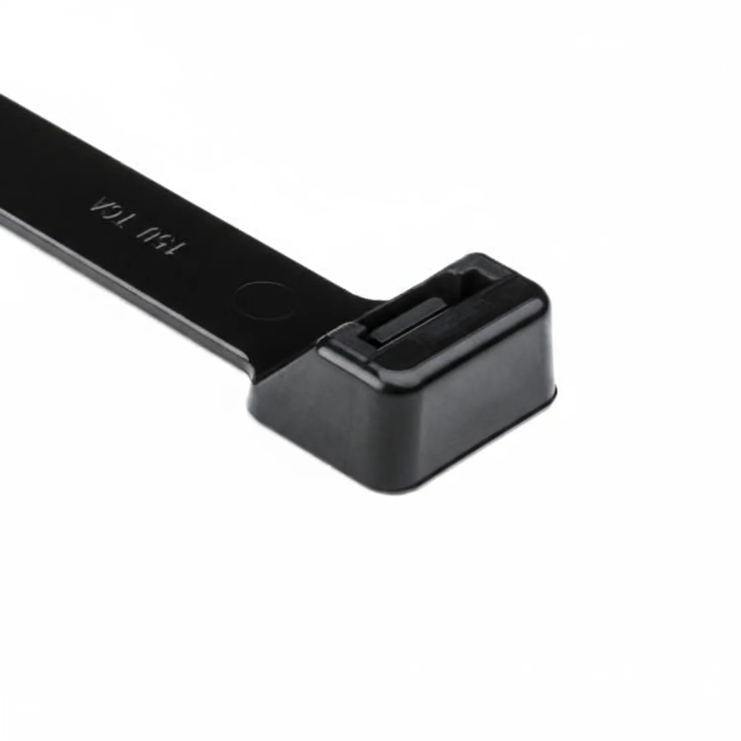 HellermannTyton T255M0HIRX2 Heavy Duty Cable Tie, 22" Long, UL Rated, 250lb Tensile Strength, PA66HIRHSUV, Black, 25/pkg