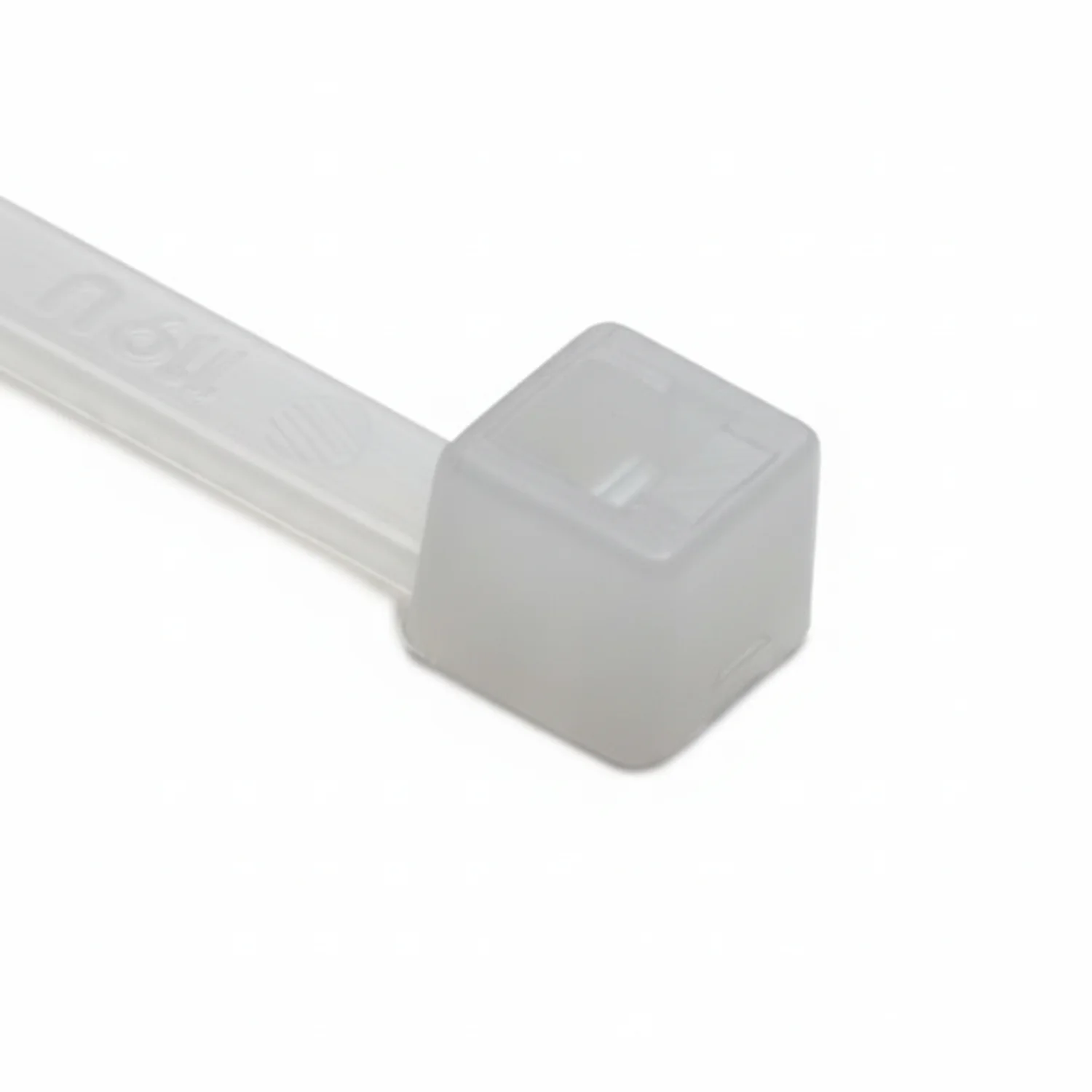 HellermannTyton T30LL9C2 Standard Cable Tie, 11.4" Long, UL Rated, 30lb Tensile Strength, PA66, Natural, 100/pkg