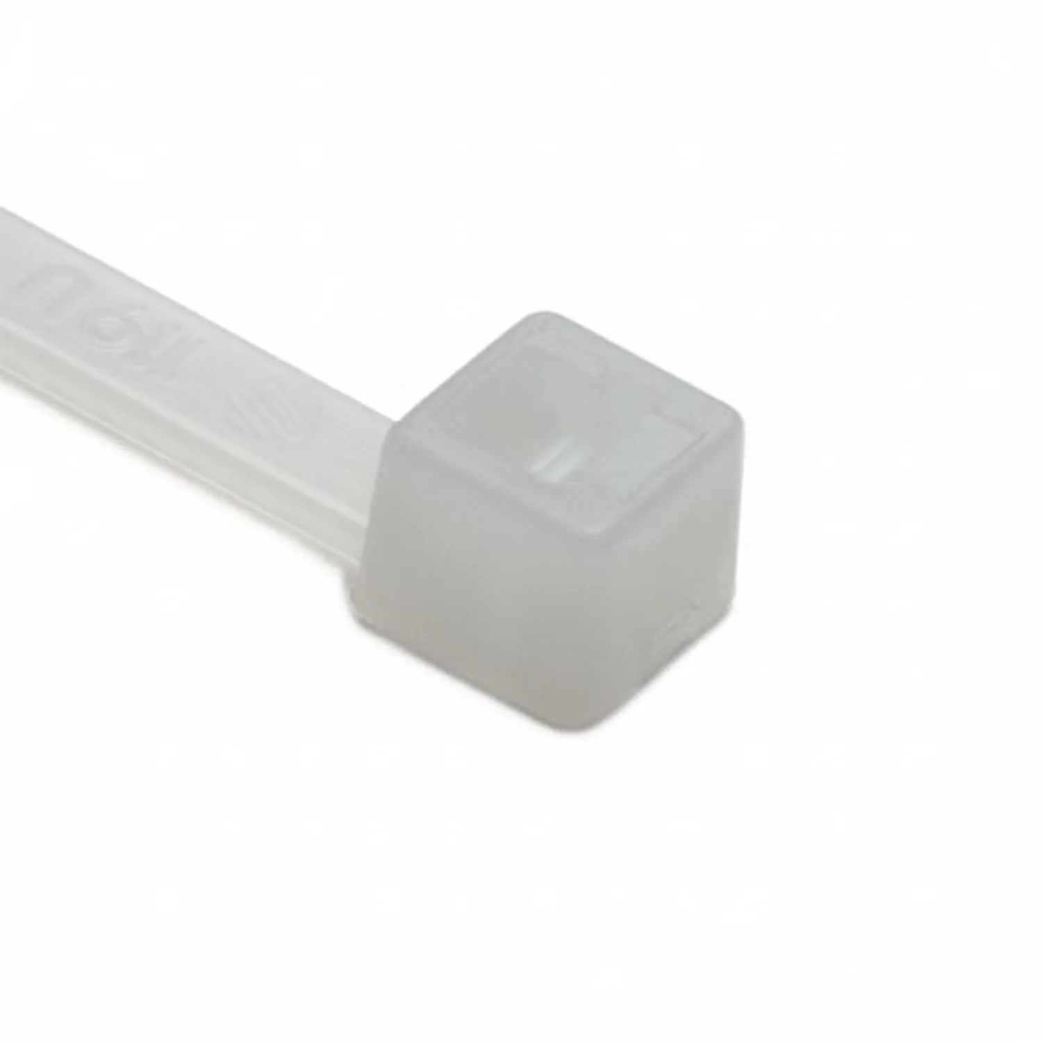 HellermannTyton T30LL9M4 Standard Cable Tie, 11.4" Long, UL Rated, 30lb Tensile Strength, PA66, Natural, 1000/pkg