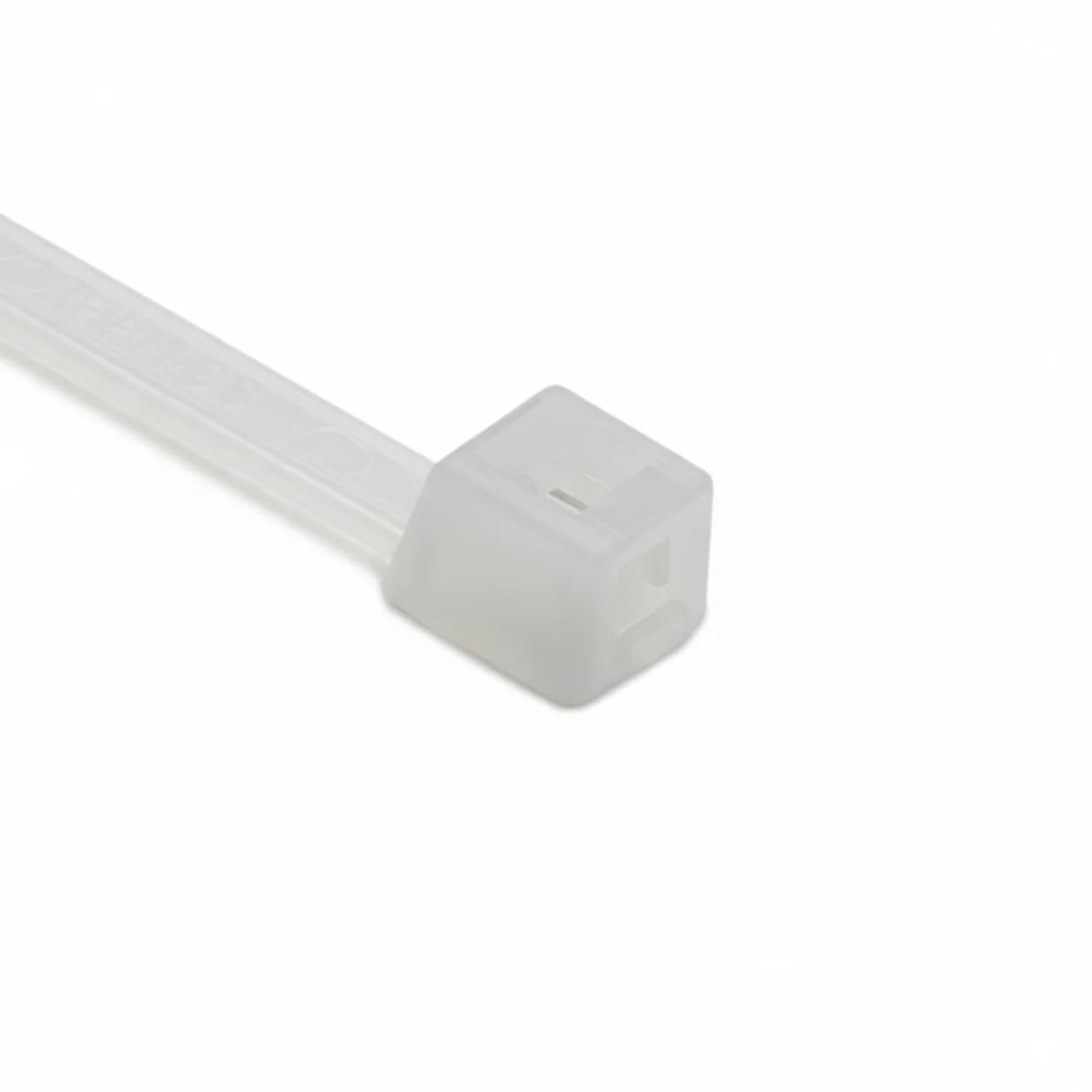 HellermannTyton T40L9C2 Standard Cable Tie, 14.6" Long, UL Rated, 40lb Tensile Strength, PA66, Natural, 100/pkg