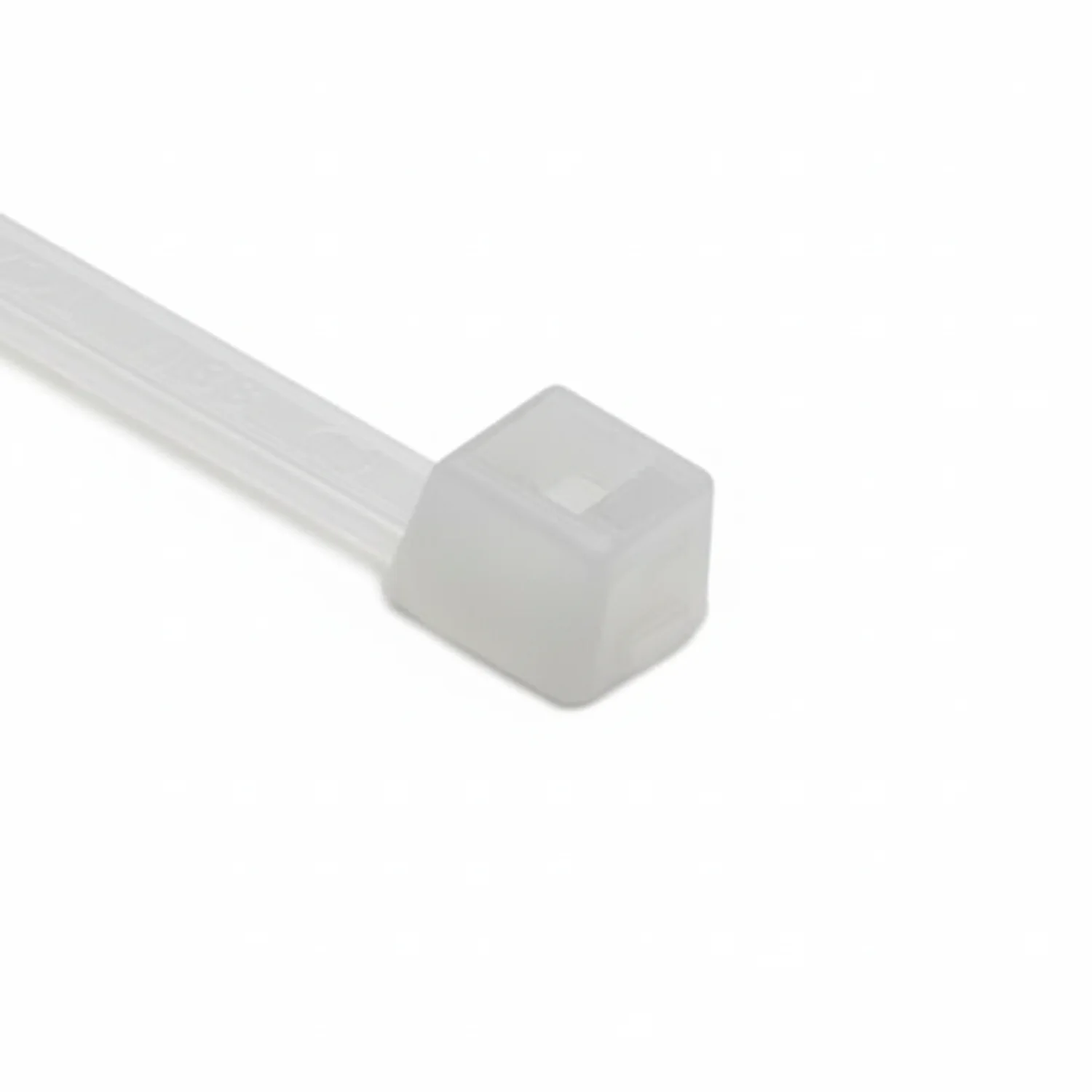 HellermannTyton T40L9M4 Standard Cable Tie, 14.6" Long, UL Rated, 40lb Tensile Strength, PA66, Natural, 1000/pkg