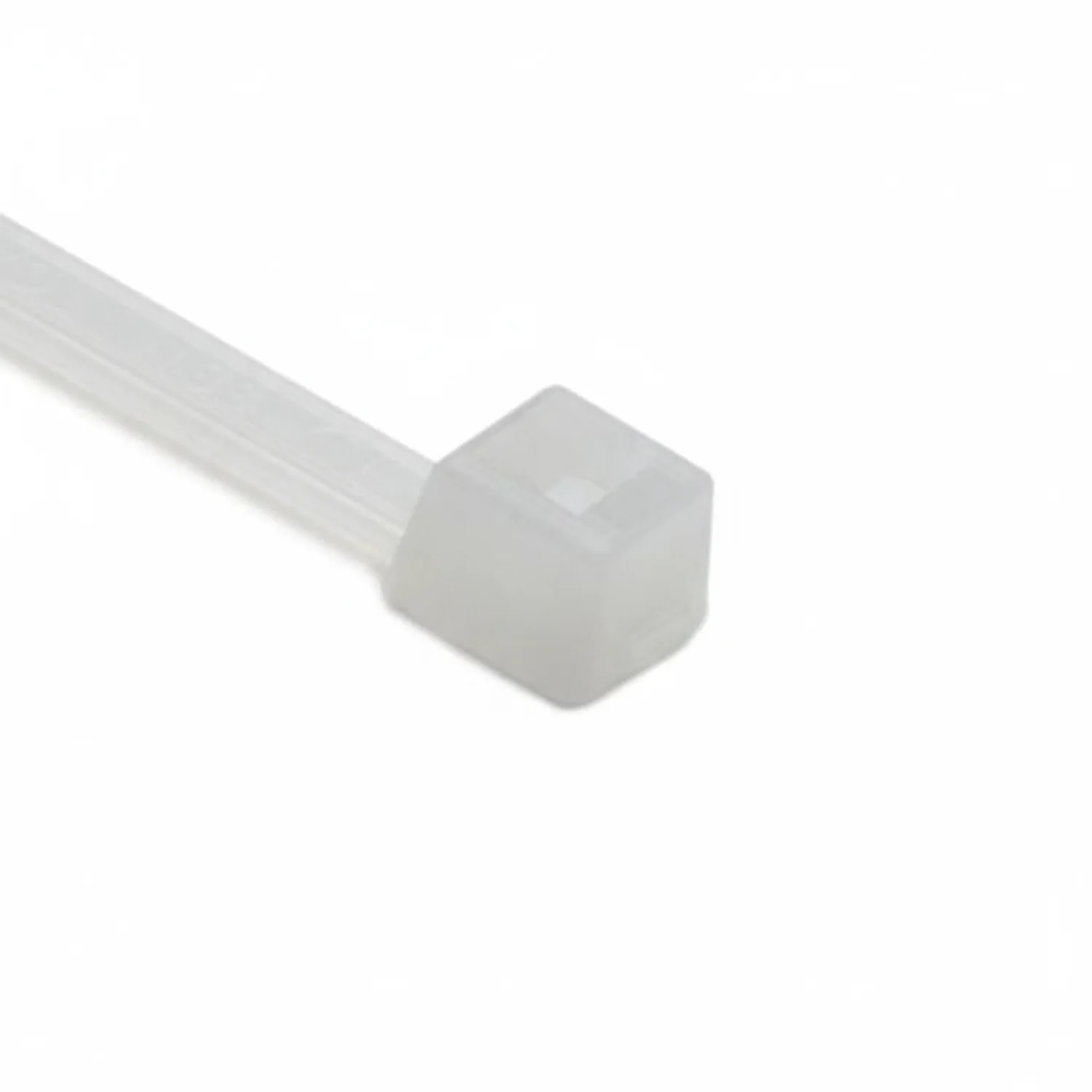 HellermannTyton T40R9M4 Standard Cable Tie, 8.3" Long, UL Rated, 40lb Tensile Strength, PA66, Natural, 1000/pkg