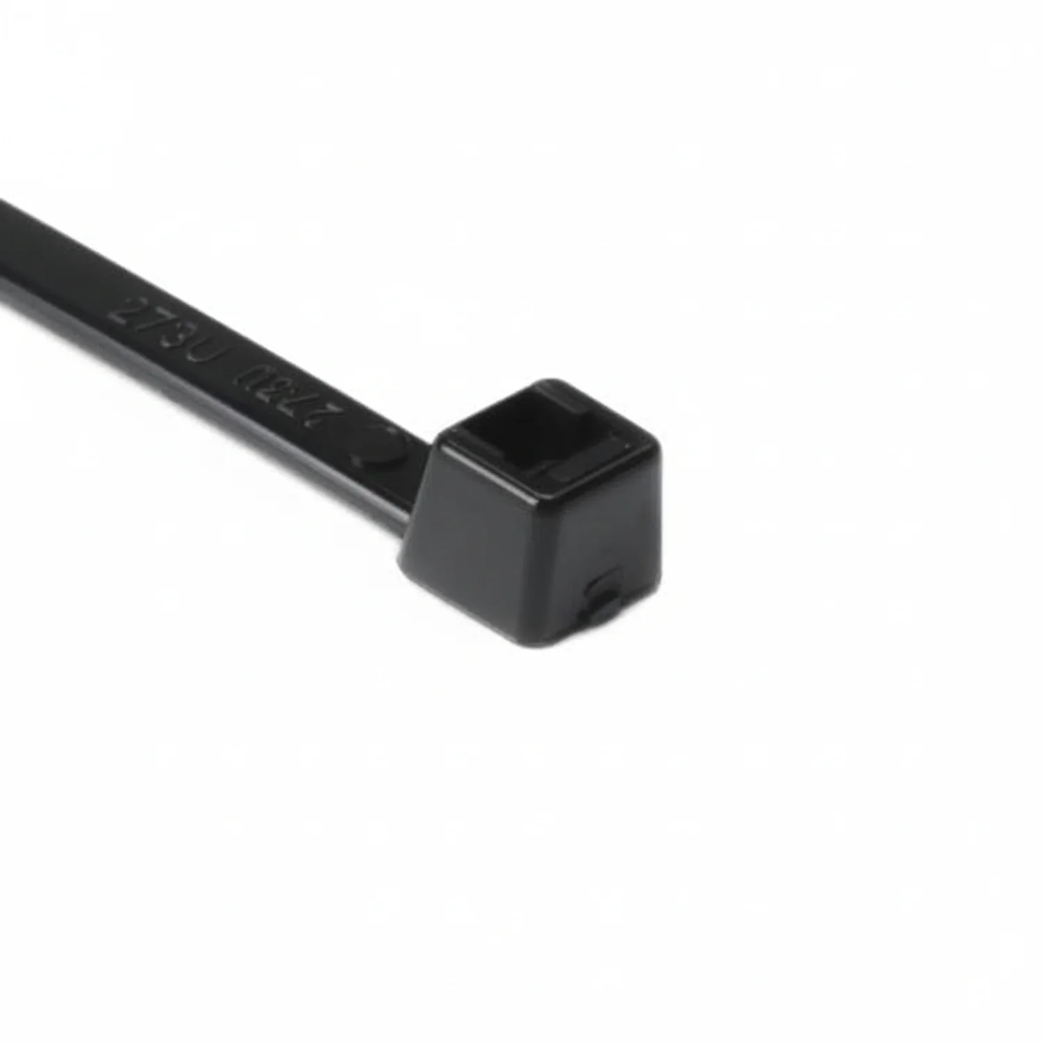 HellermannTyton T50L0C2  Standard Cable Tie, 15.35" Long, UL Rated, 50lb Tensile Strength, PA66, Black, 100/pkg