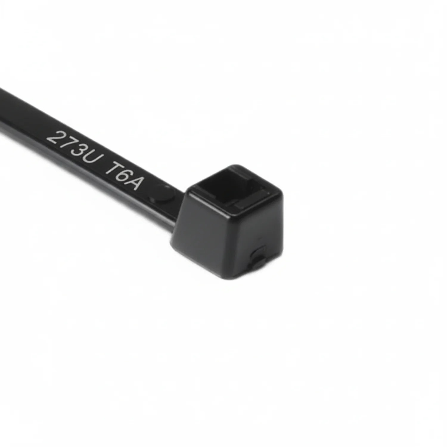 HellermannTyton T50L0M4 Standard Cable Tie, 15.35" Long, UL Rated, 50lb Tensile Strength, PA66, Black, 1000/pkg