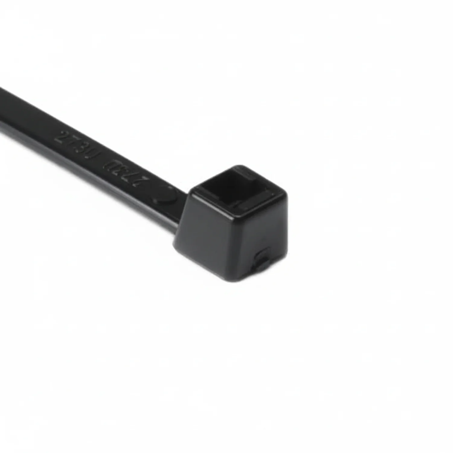 HellermannTyton T50L0UVM4 UV Resistant Cable Tie, 15.35" Long, UL Rated, 50lb Tensile Strength, PA66UV, Black, 1000/pkg