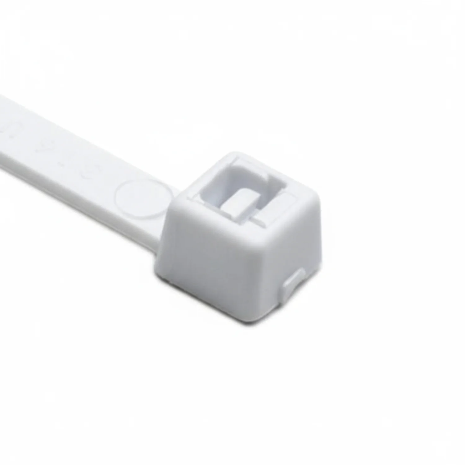 HellermannTyton T50L10C2 Standard Cable Tie, 15.35" Long, UL Rated, 50lb Tensile Strength, PA66, White, 100/pkg