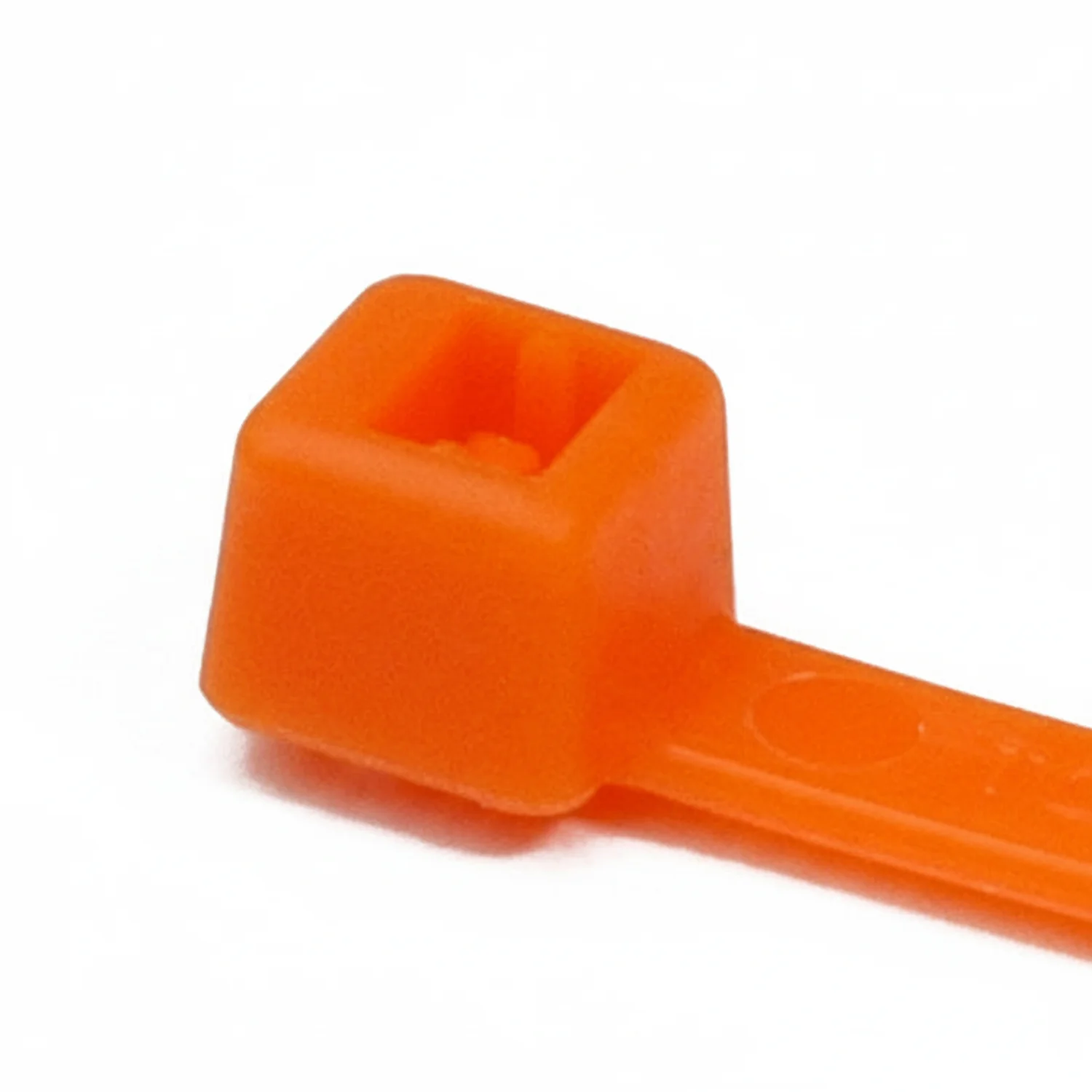 HellermannTyton T50L3M4 Standard Cable Tie, 15.35" Long, UL Rated, 50lb Tensile Strength, PA66, Orange, 1000/pkg