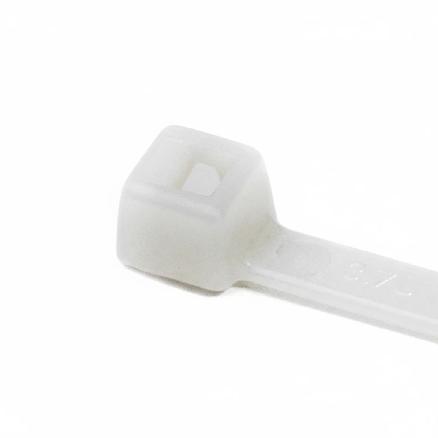 HellermannTyton T50L9M4 Standard Cable Tie, 15.35" Long, UL Rated, 50lb Tensile Strength, PA66, Natural, 1000/pkg