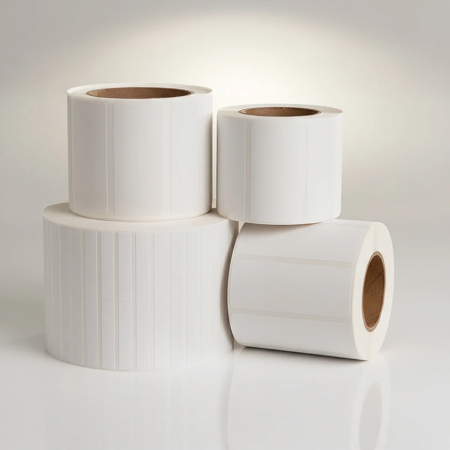 HellermannTyton TAG69T1-336 Thermal Transfer Labels, 2.0" x .275", 1 Across, Polyester, White, 10,000/roll