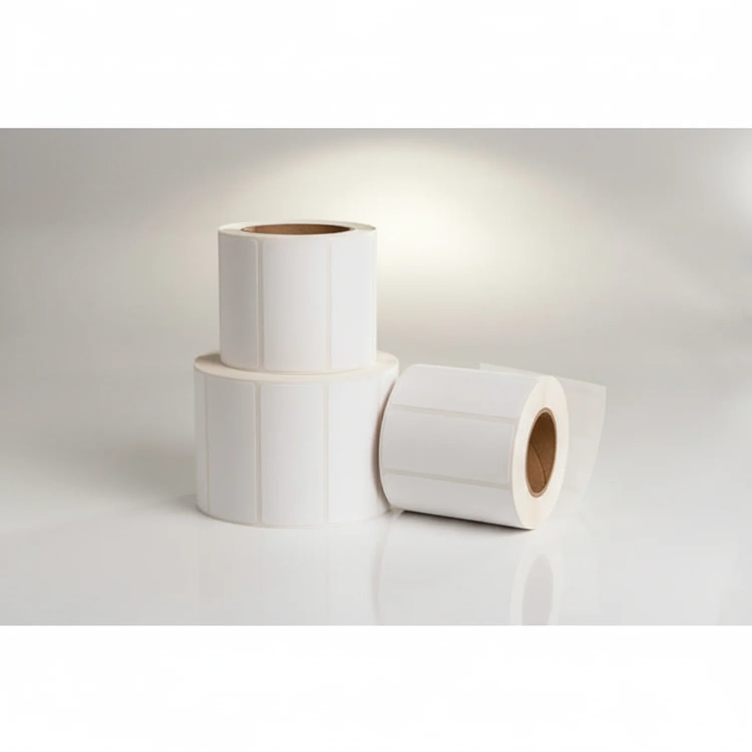 HellermannTyton TAG83T1-822 Thermal Transfer Labels, 4.0" x .312", 1 Across, Polyester, White, 5000/roll