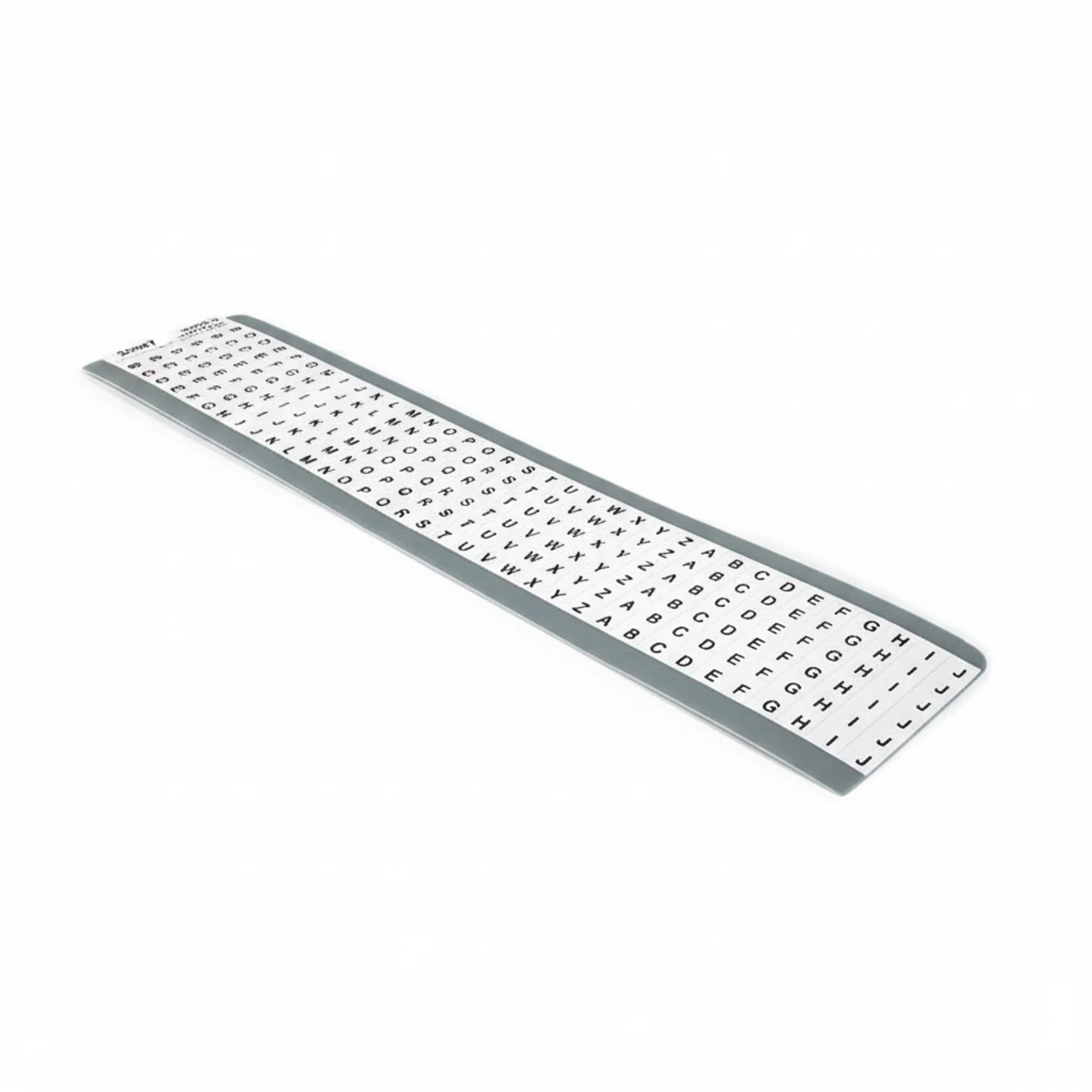 HellermannTyton TCWM4 Handi-Pak Marker Booklet, (150) 1, 2, 3, White, 1/pkg
