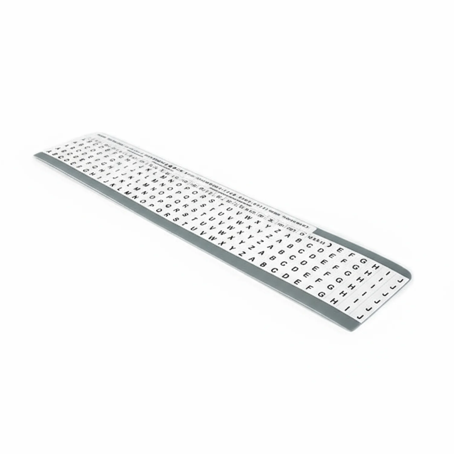 HellermannTyton TCWM8 Handi-Pak Marker Booklet, (6) 1 - 15, (4) 16 - 90, and (2) A - Z, +, -, /, White, 1/pkg