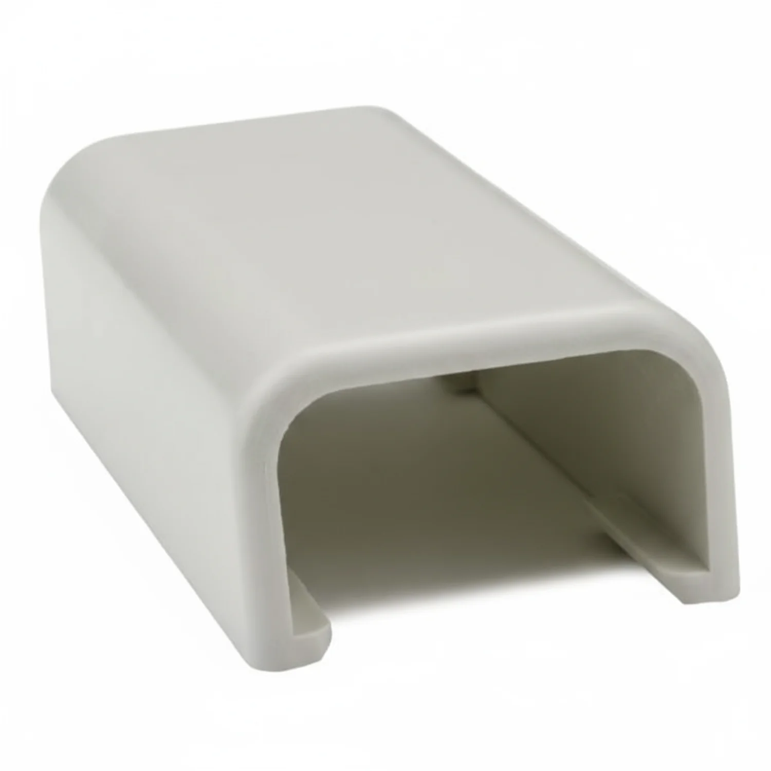 HellermannTyton TSR1FW-14 Splice Cover, 3/4", PVC, Office White, 10/bag