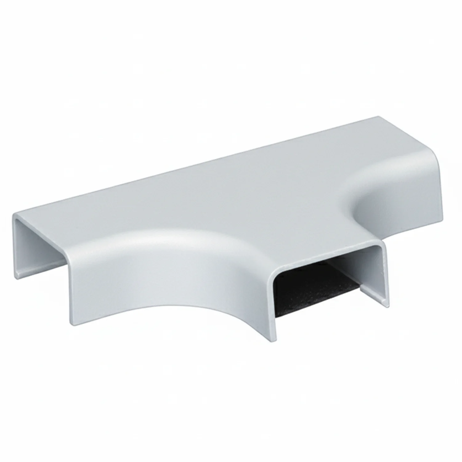 HellermannTyton TSR1W-21 Tee Cover, 1" Bend Radius, PVC, White, 1/bag