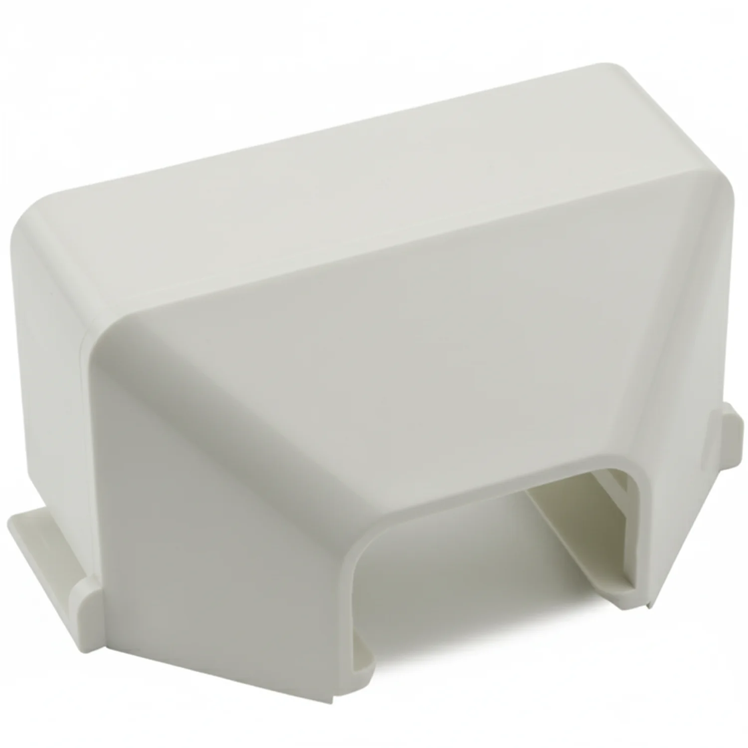 HellermannTyton TSR2FW-12 Reducer, 1-3/4" to 3/4" (TSR3 to TSR1), PVC, Office White, 10/pkg
