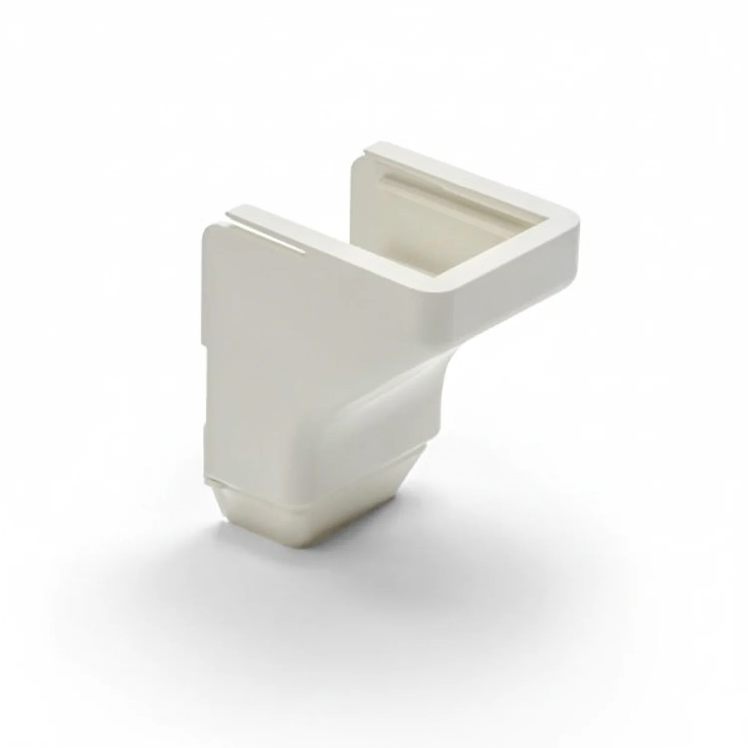 HellermannTyton TSR2FW-50 Ceiling Drop, 1-1/4", PVC, Office White, 10/bag