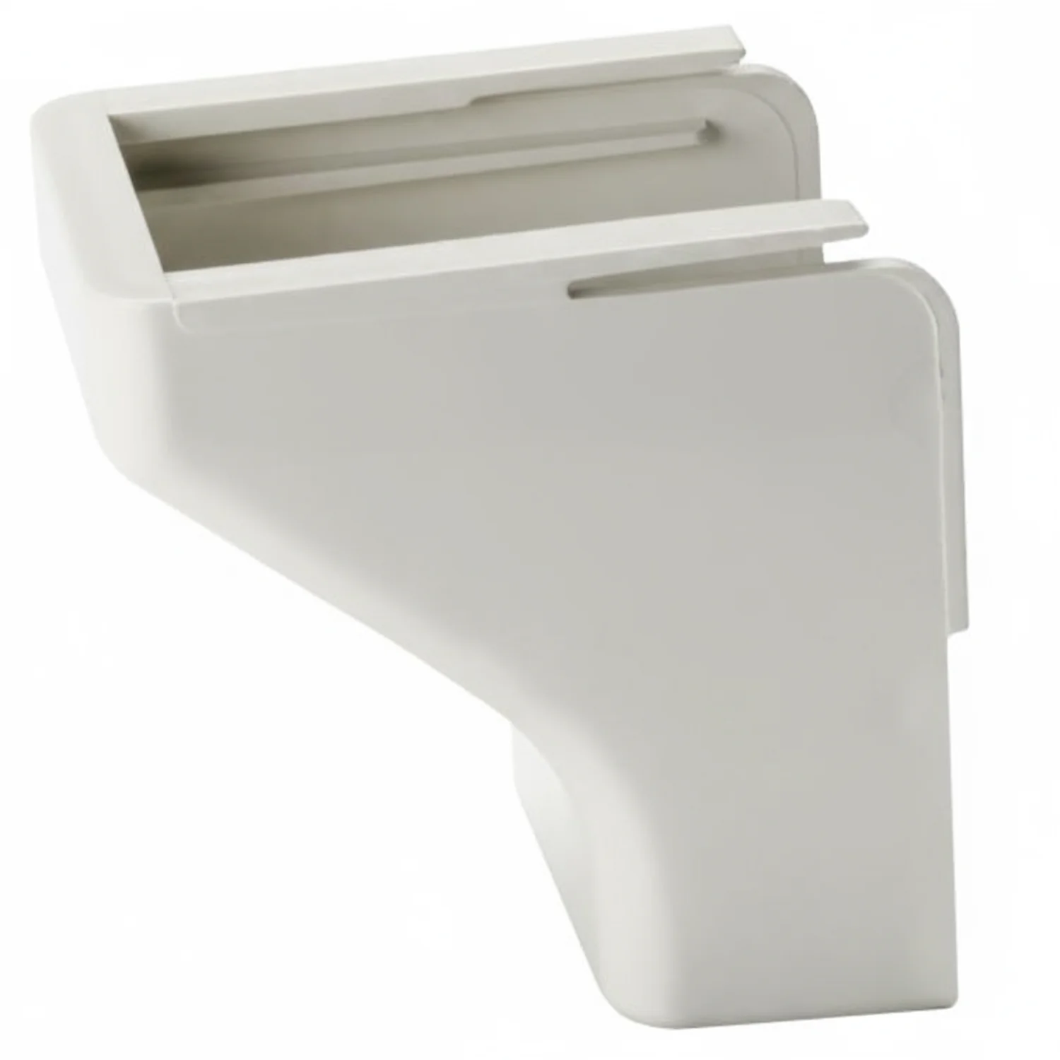 HellermannTyton TSR3FW-50 Ceiling Drop, 1-3/4", PVC, Office White, 1/bag