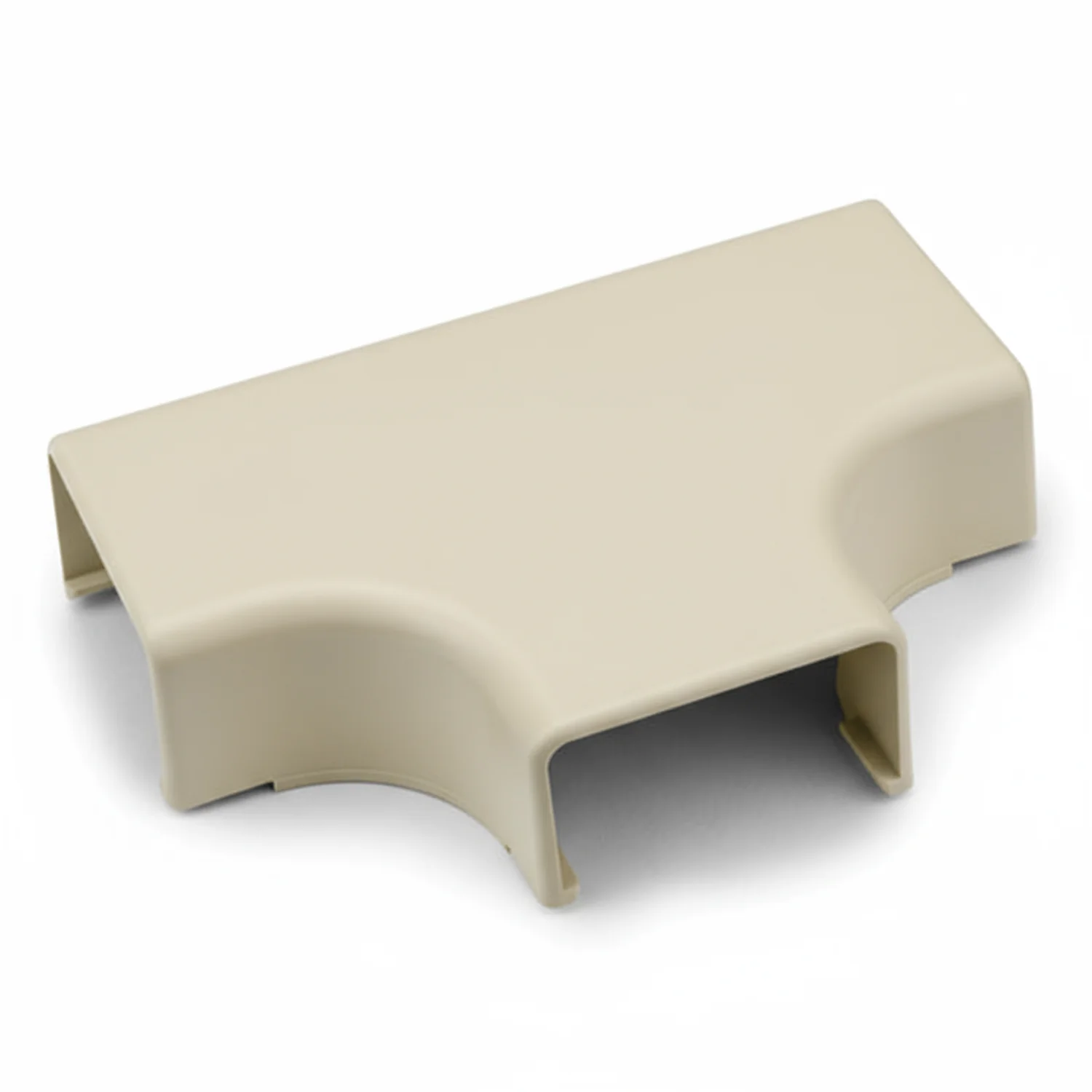 HellermannTyton TSR3I-21 Tee Cover, 1-3/4", 1" Bend Radius, PVC, Ivory, 1/bag