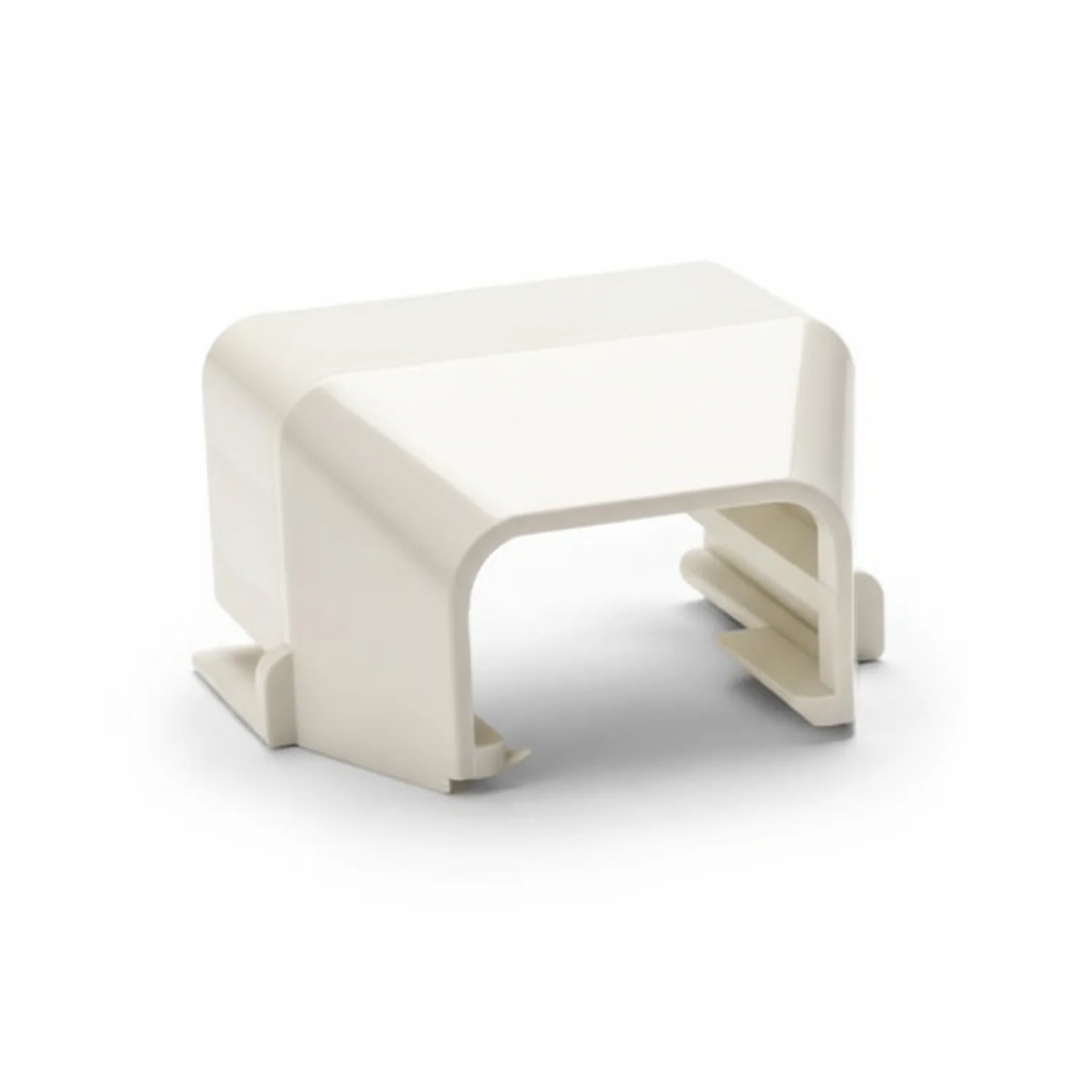 HellermannTyton TSRP3FW-12 Reducer 1-1/4" to 3/4" (TSRP2 to TSRP1), PVC, Office White, 10/bag