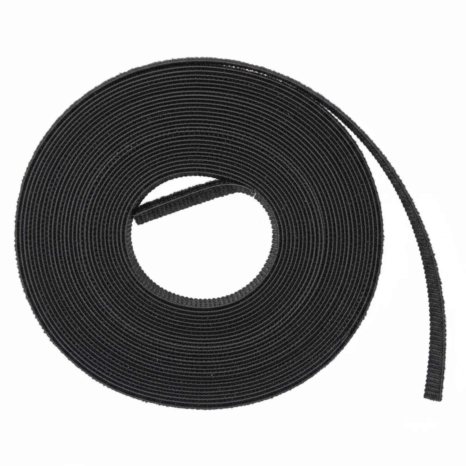 3/4” x 25 Yard Hook & Loop Continuous Roll, Black 1/Bag - Image 2