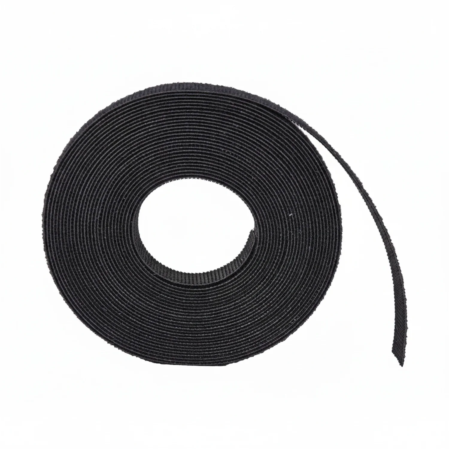 3/8” x 25 Yard Hook & Loop Continuous Roll, Black 1/Bag - Image 2