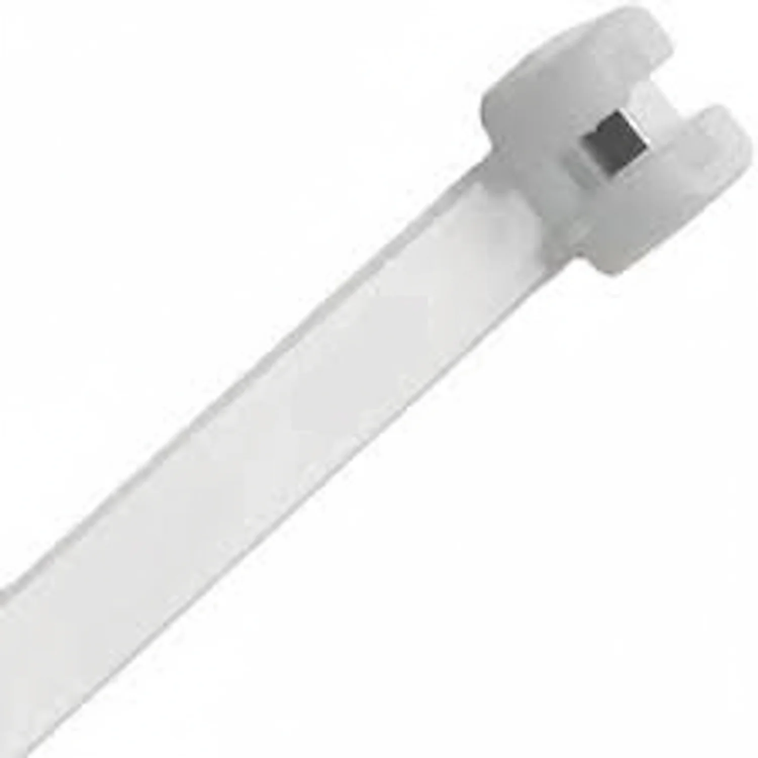 7.5" Natural Metal Tooth Cable Tie 100/bag Part # MT7.5-50-9C