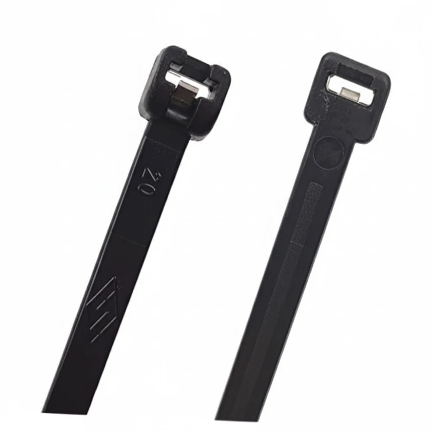 11" UV Black 50lbs Metal Tooth Cable Ties / Zip Ties 1,000/bag Part# MT11-50-0M