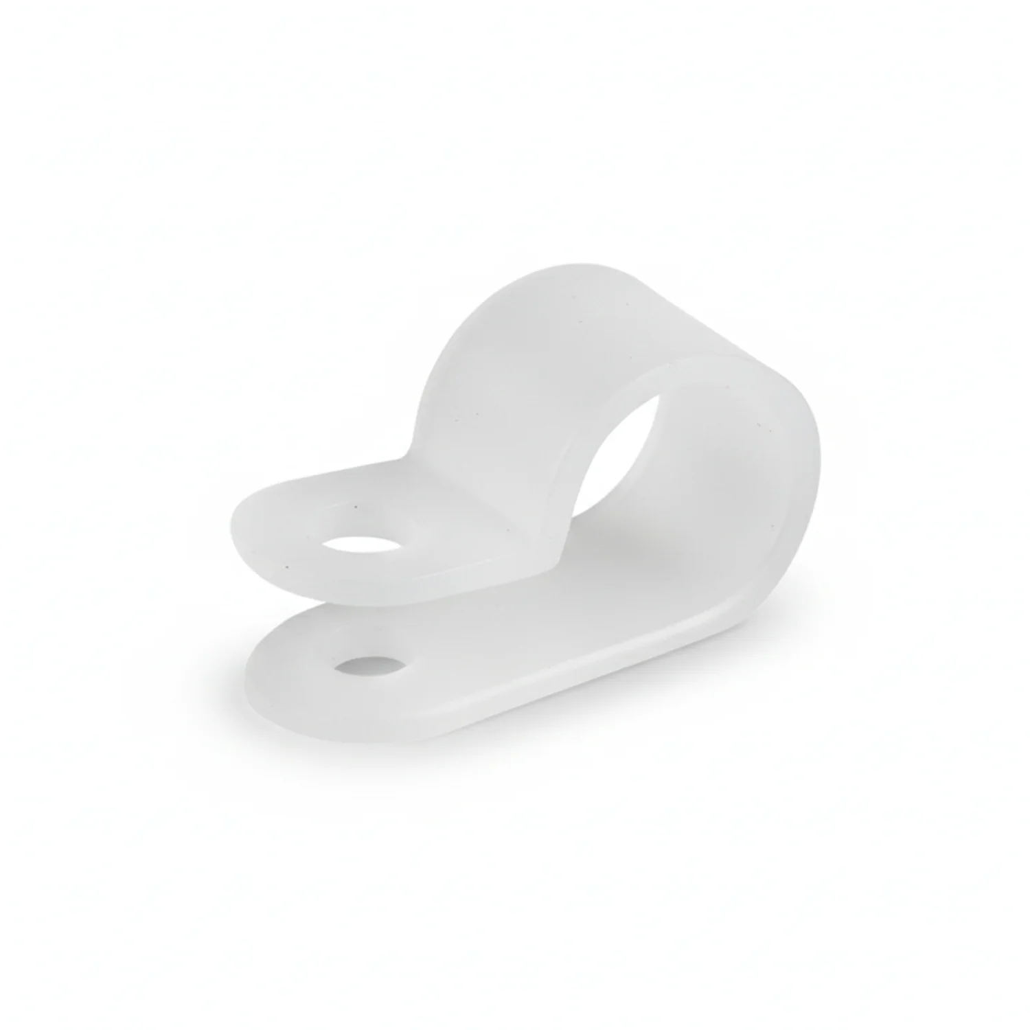 1/8" closed, Natural Cable Clamp 1/2" wide 1000/bag, Part #CC5-1/8-9M