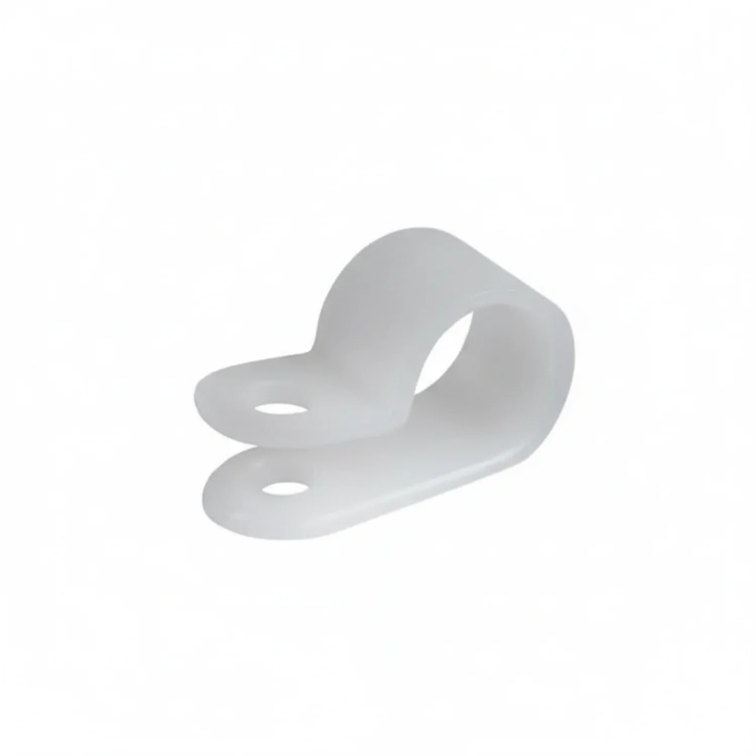 3/4" Natural Cable Clamp, 1/2" wide 500/bag
