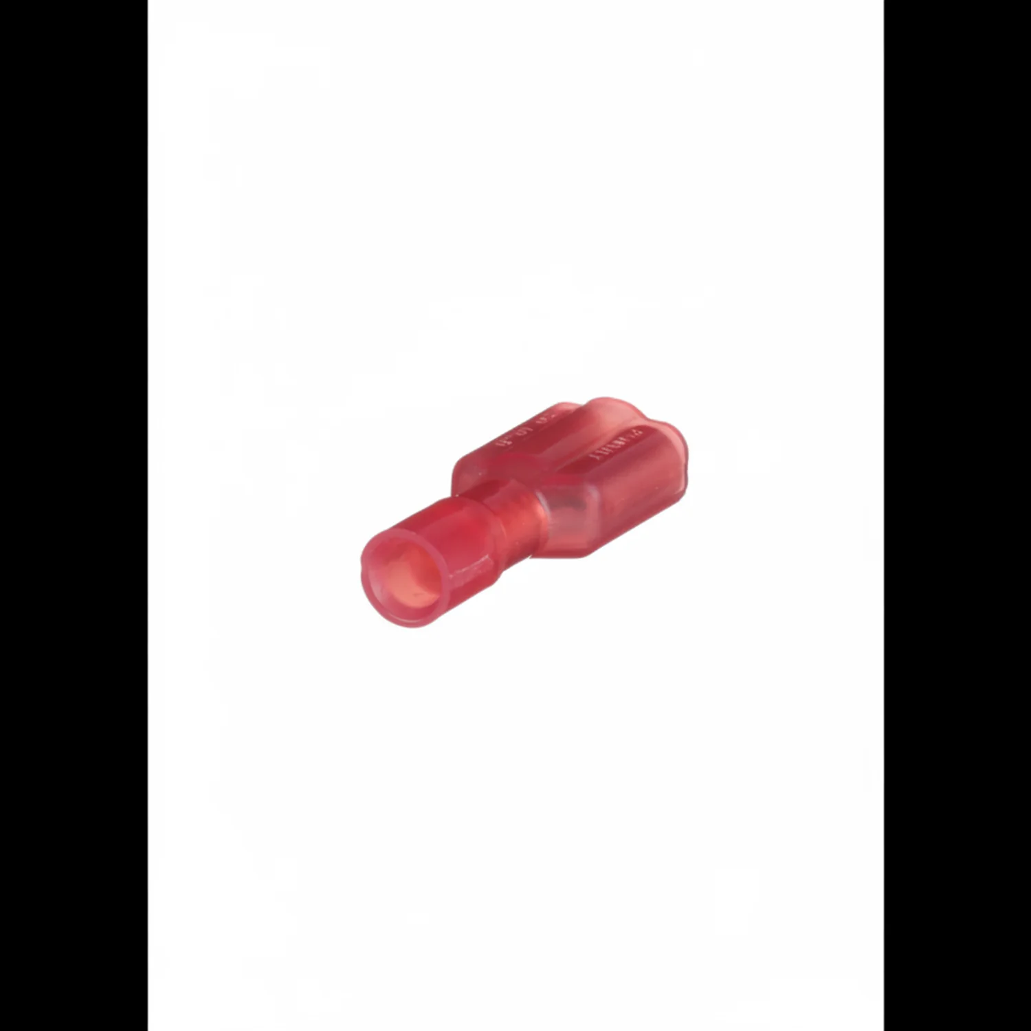 Pan-Term® DNF18-250FIB-M Disconnect, Red, 18-22 AWG, 0.250 x 0.032" Tab, PK1000 - Image 2